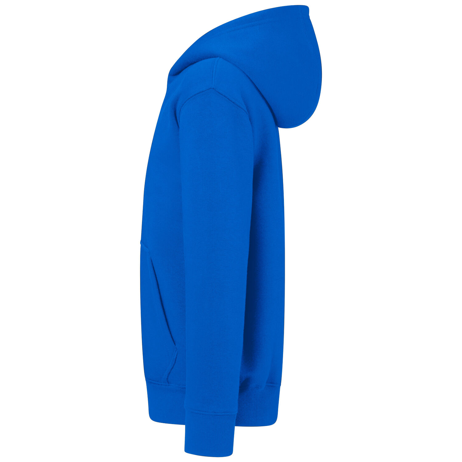 Kinder Sweatjacke Bio-Baumwolle "565" in royal, 110/116 - Thumbnail 4