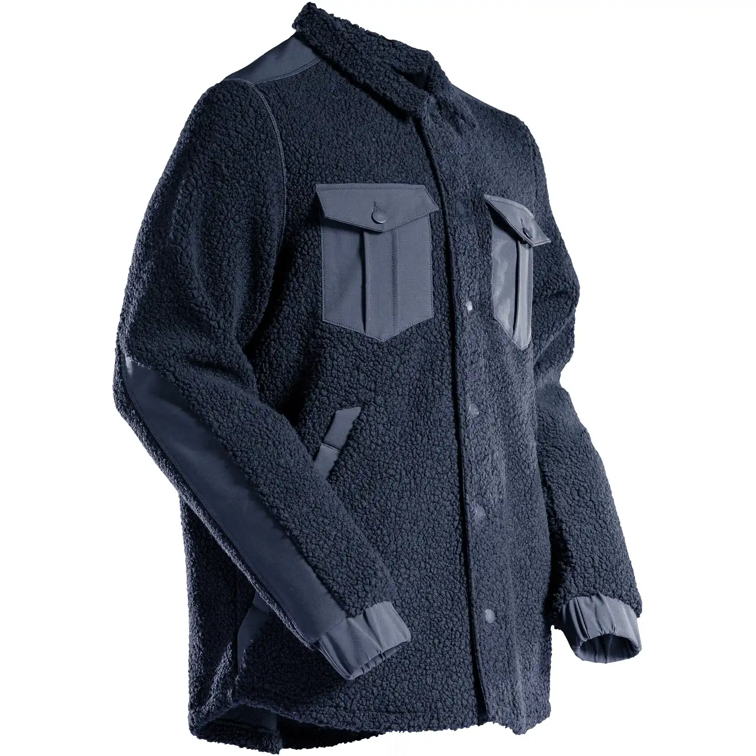 Faserpelz-Hemd "23004-682" Customized in schwarzblau, XXL - Bild 1