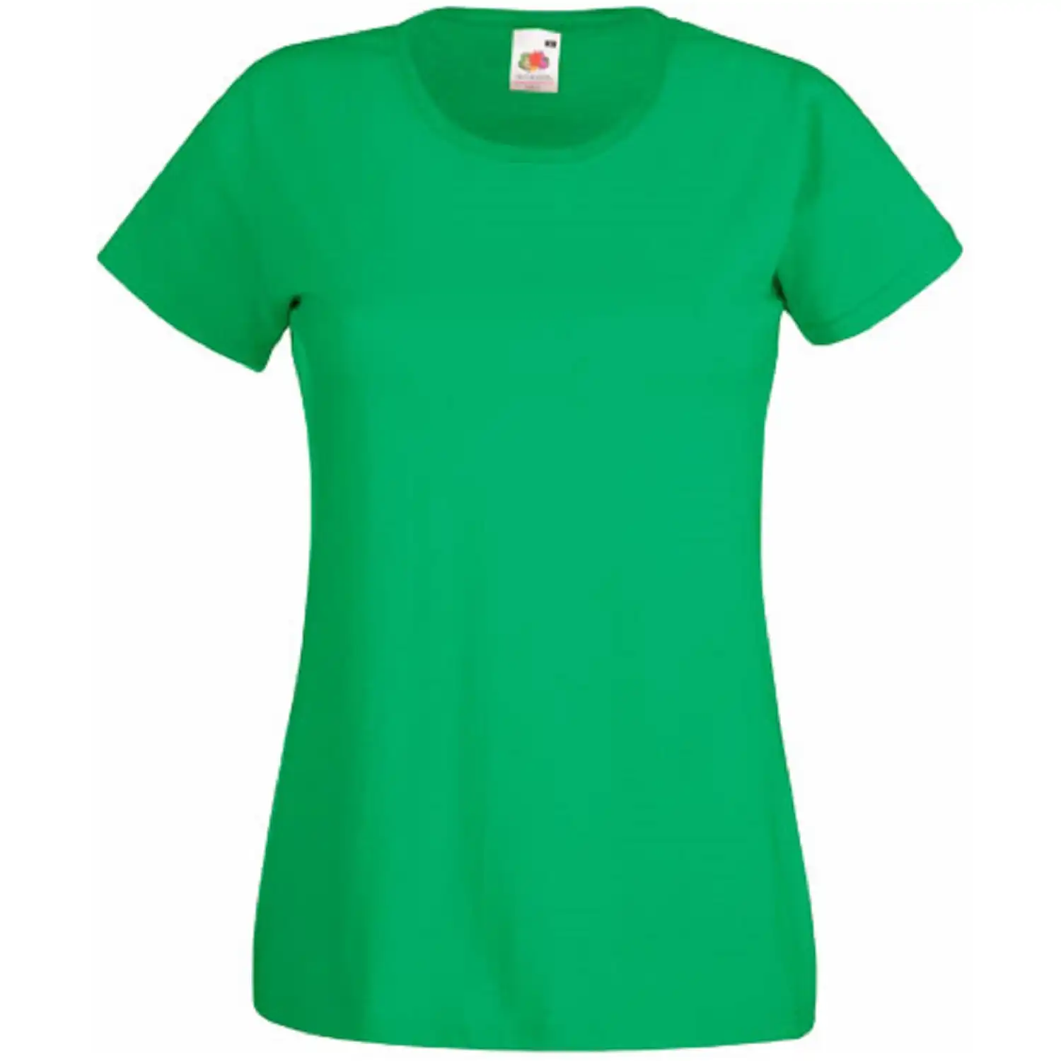 Damen T-Shirt "F288N" 100% Baumwolle Valueweight in kelly green, S - Bild 1
