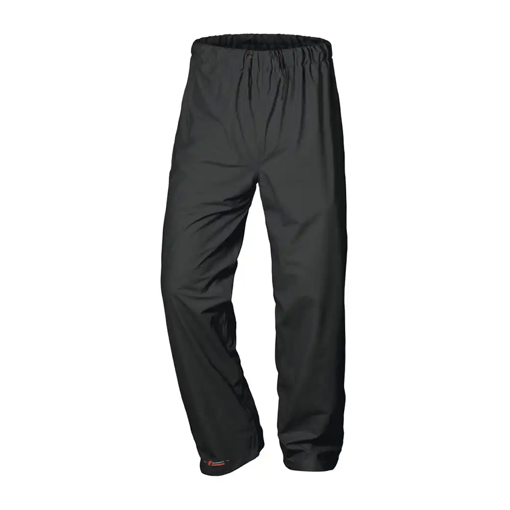 PU-Stretch-Regenbundhose  in schwarz, 4XL - Bild 1