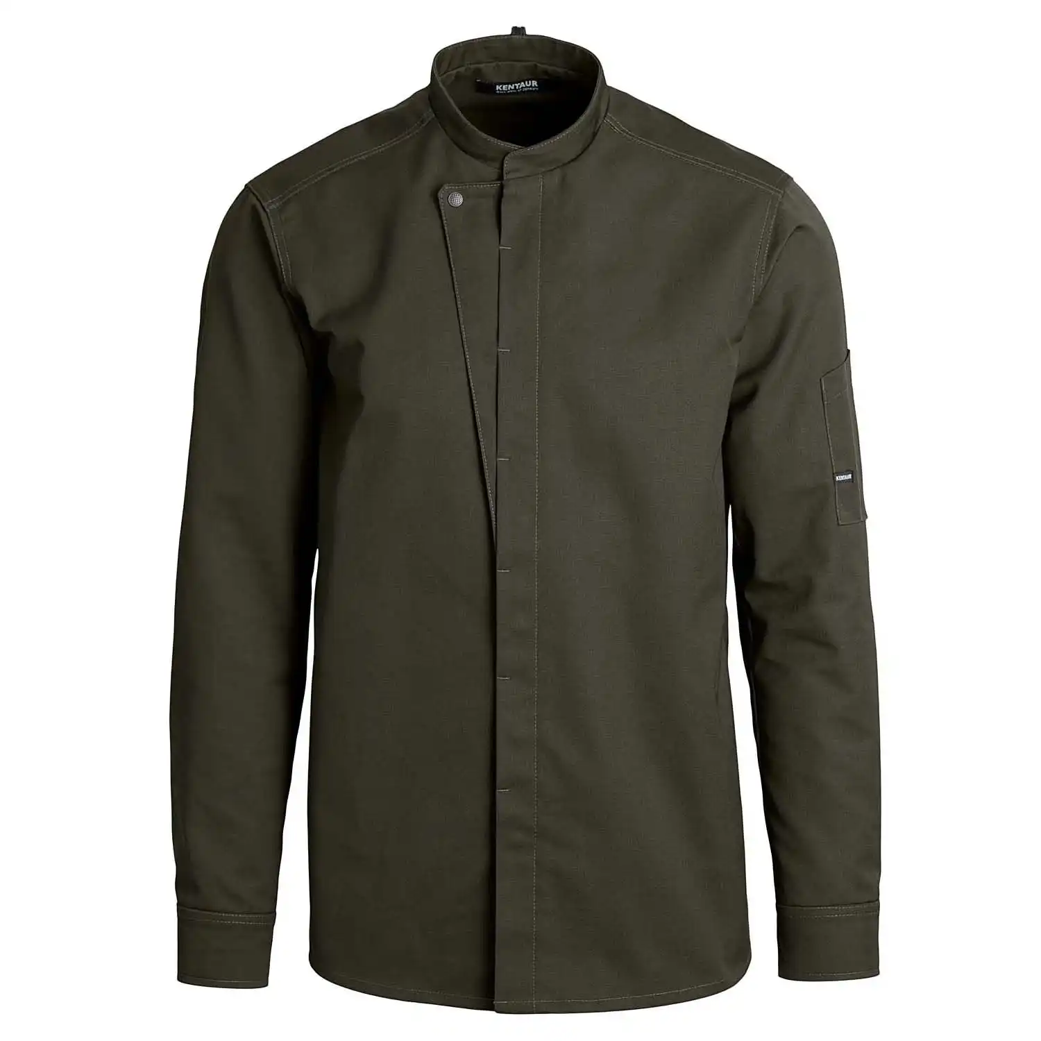 Kochjacke "23515" in olive, XXL - Thumbnail 1