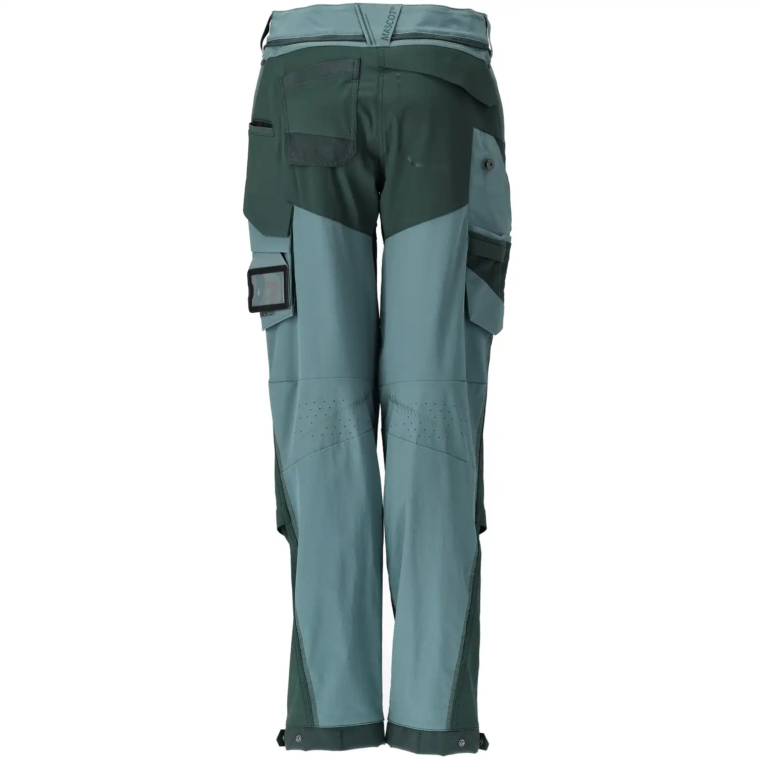 Damen Bundhose "22278-605" Customized in hell-waldgrün/waldgrün, 76C42 - Thumbnail 2