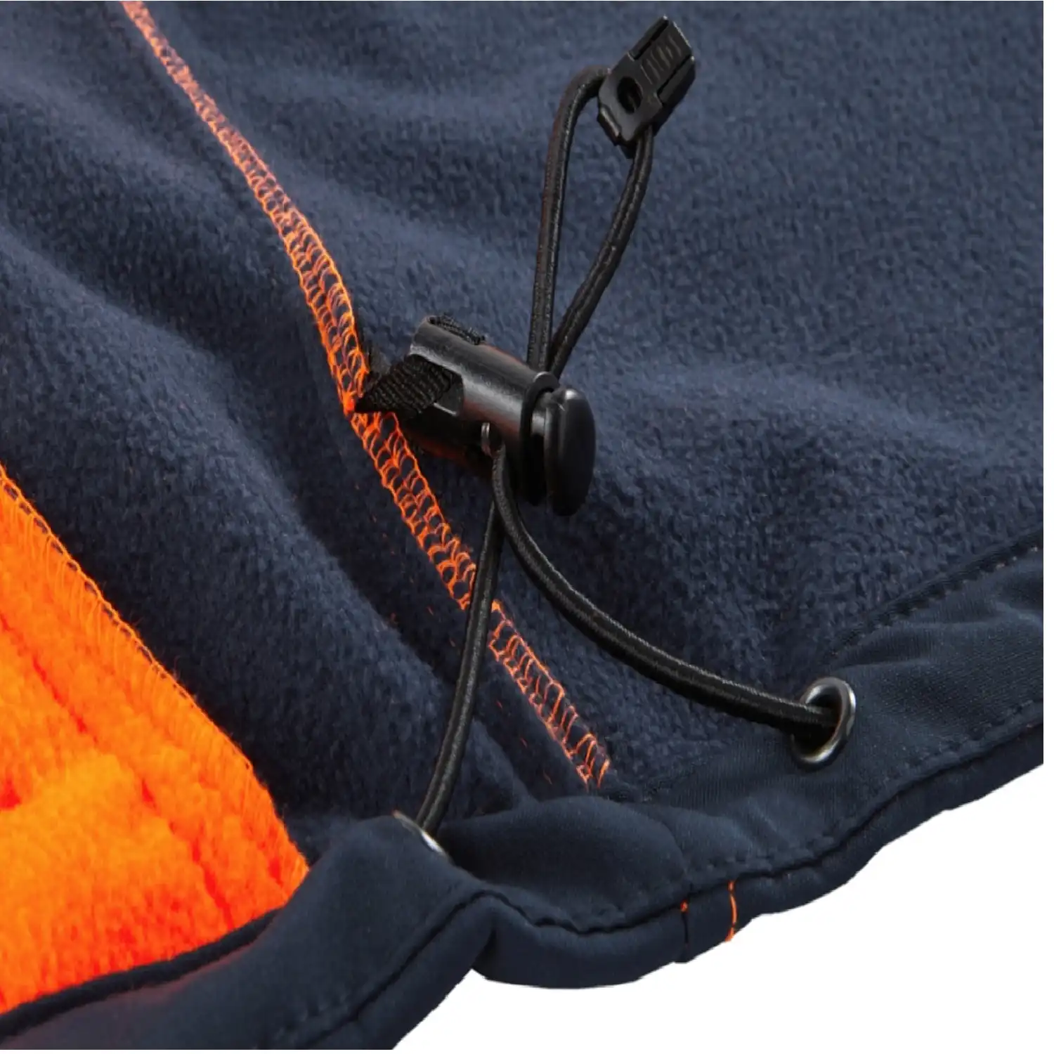 Warnschutz-Softshelljacke "PITTSBURGH" orange/blau in 3XL - Thumbnail 6