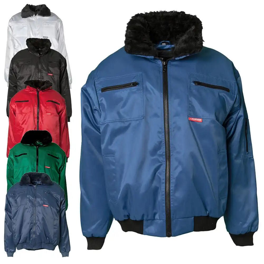 Winter-Comfort Jacke "GLETSCHER" Outdoor in schwarz, XL - Thumbnail 1