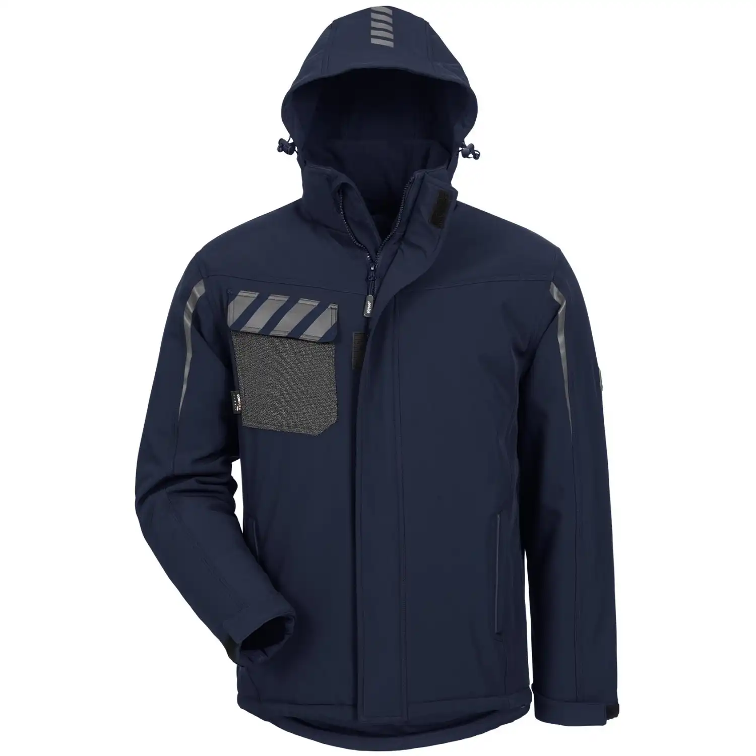 Winter Softshelljacke "NAXOS/POROS" in marine, L - Thumbnail 1