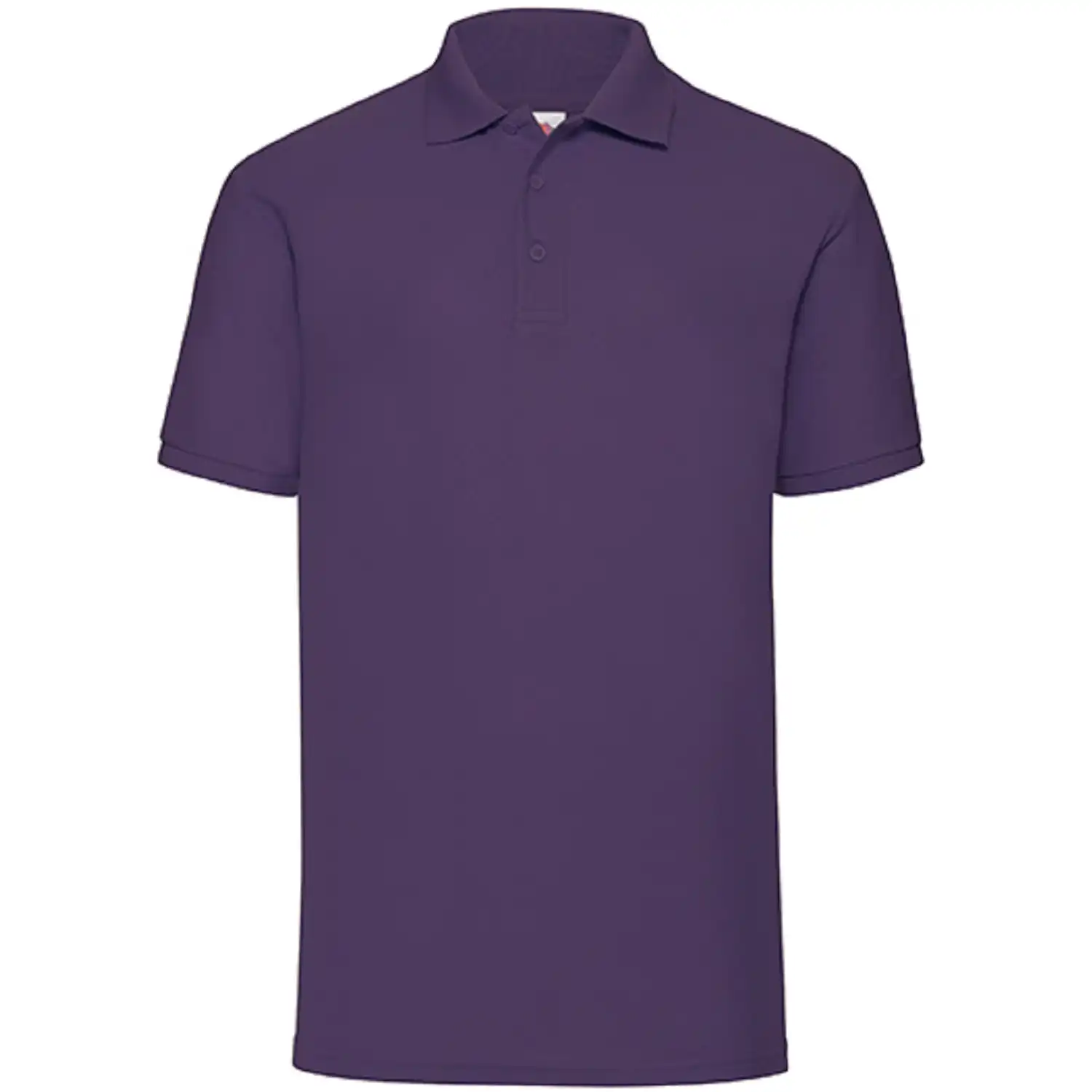 Polo-Shirt "F502" Piquée in purple, L - Thumbnail 1