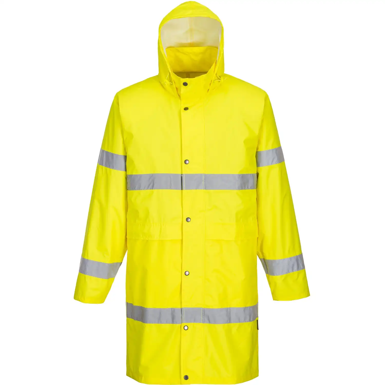 Warnschutz PVC-Regenmantel "H442" in gelb, L - Bild 1