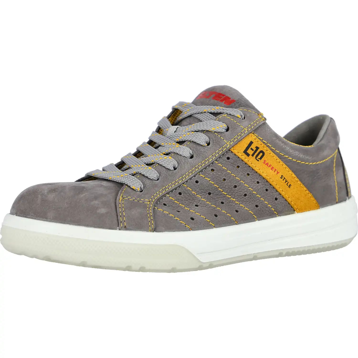 Sicherheitshalbschuhe S1 "BREEZER GREY LOW" ESD L10 in 37 - Thumbnail 1