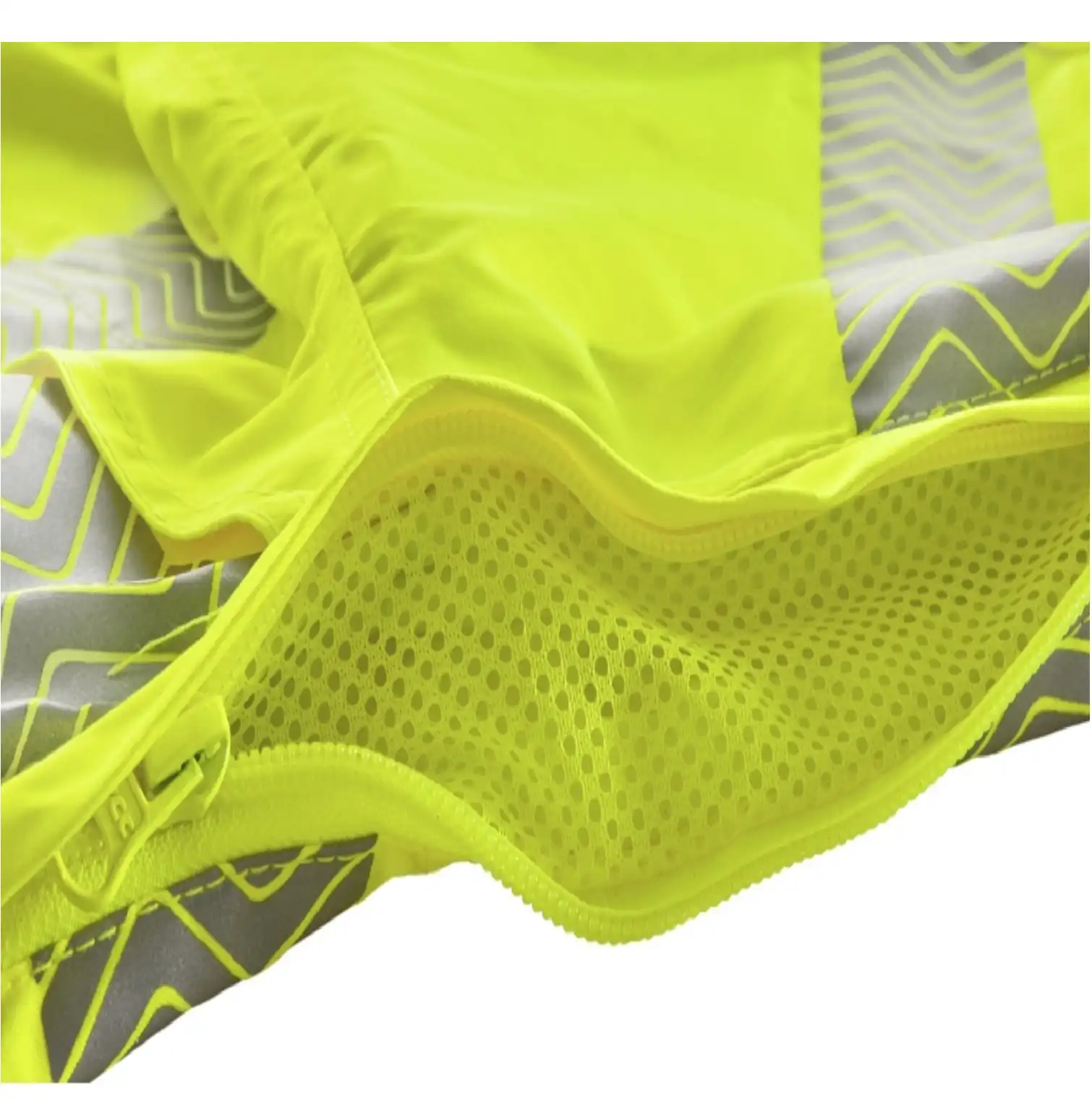 Warn- & Wetterschutzjacke "TAMPA" in leuchtgelb/grau, L - Thumbnail 8