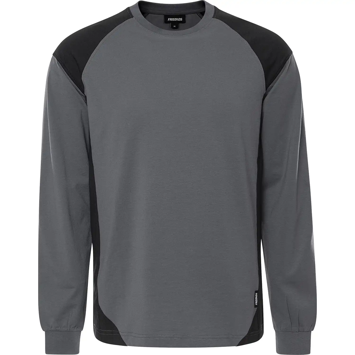 Langarmshirt "7071 GTM" Skarup in grau/schwarz, XS - Thumbnail 1