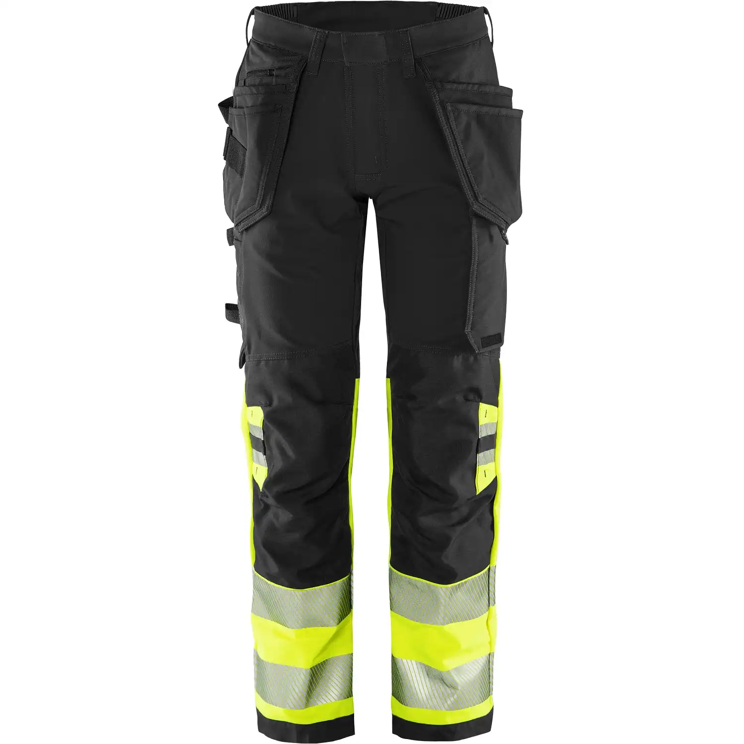 Warnschutz Stretch Handwerkerhose Kl. 1 "2643 GSTP" Green Stiby in gelb/schwarz, C44 - Thumbnail 1