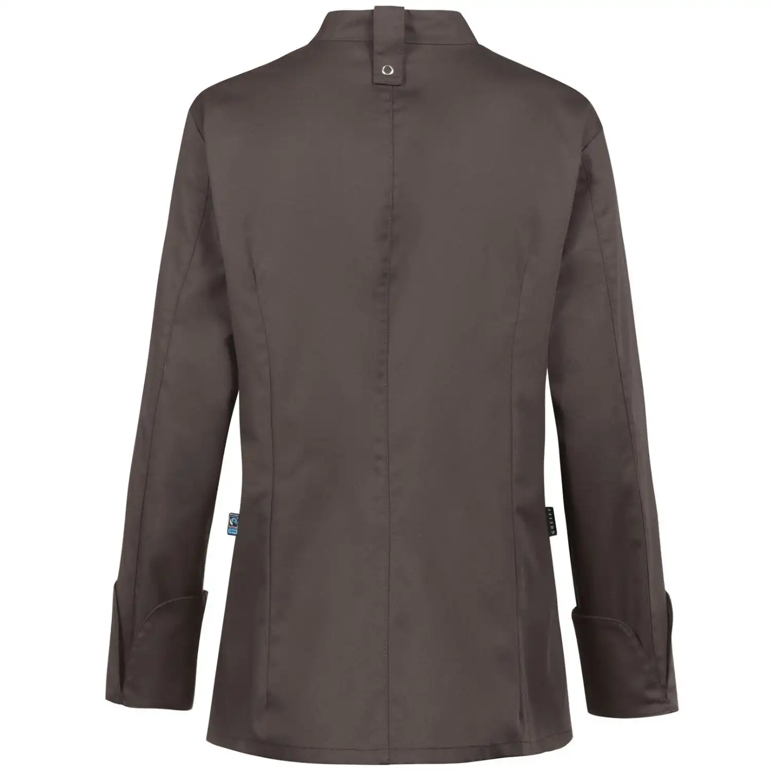 Damen Kochjacke "54001" - GREIFF® in braun, L - Thumbnail 2