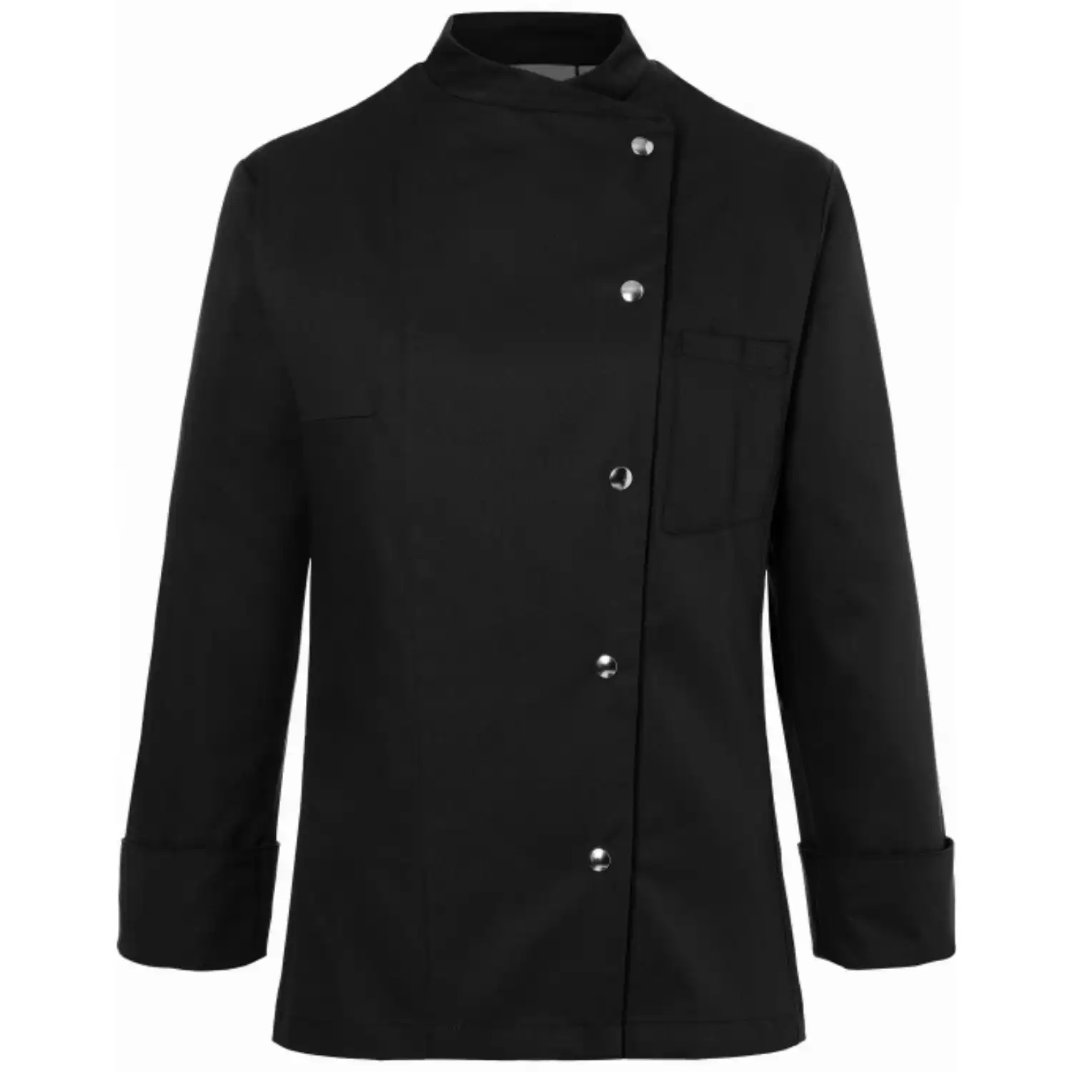 Damen Kochjacke Larissa "JF 3" in schwarz, 48 - Thumbnail 1