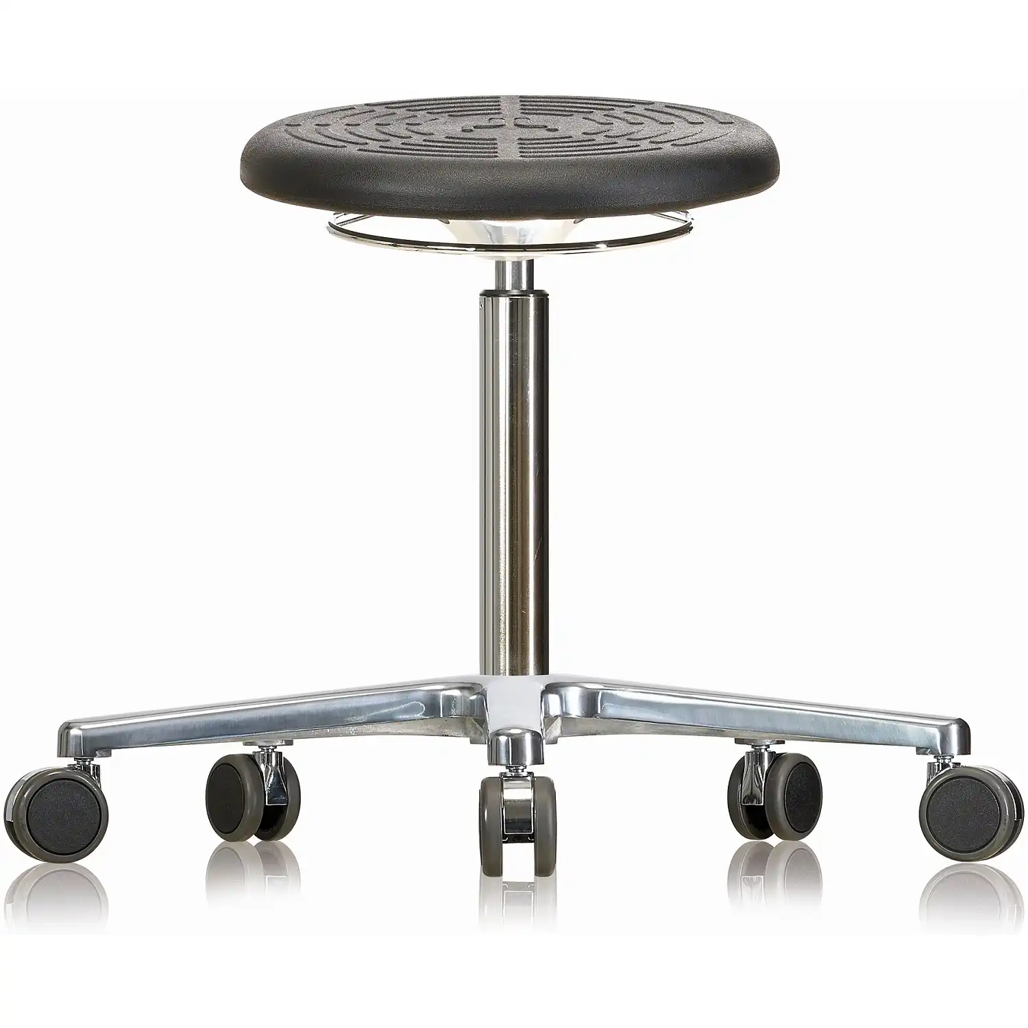 Drehhocker "WS 3020 PU" Classic schwarz - Thumbnail 1