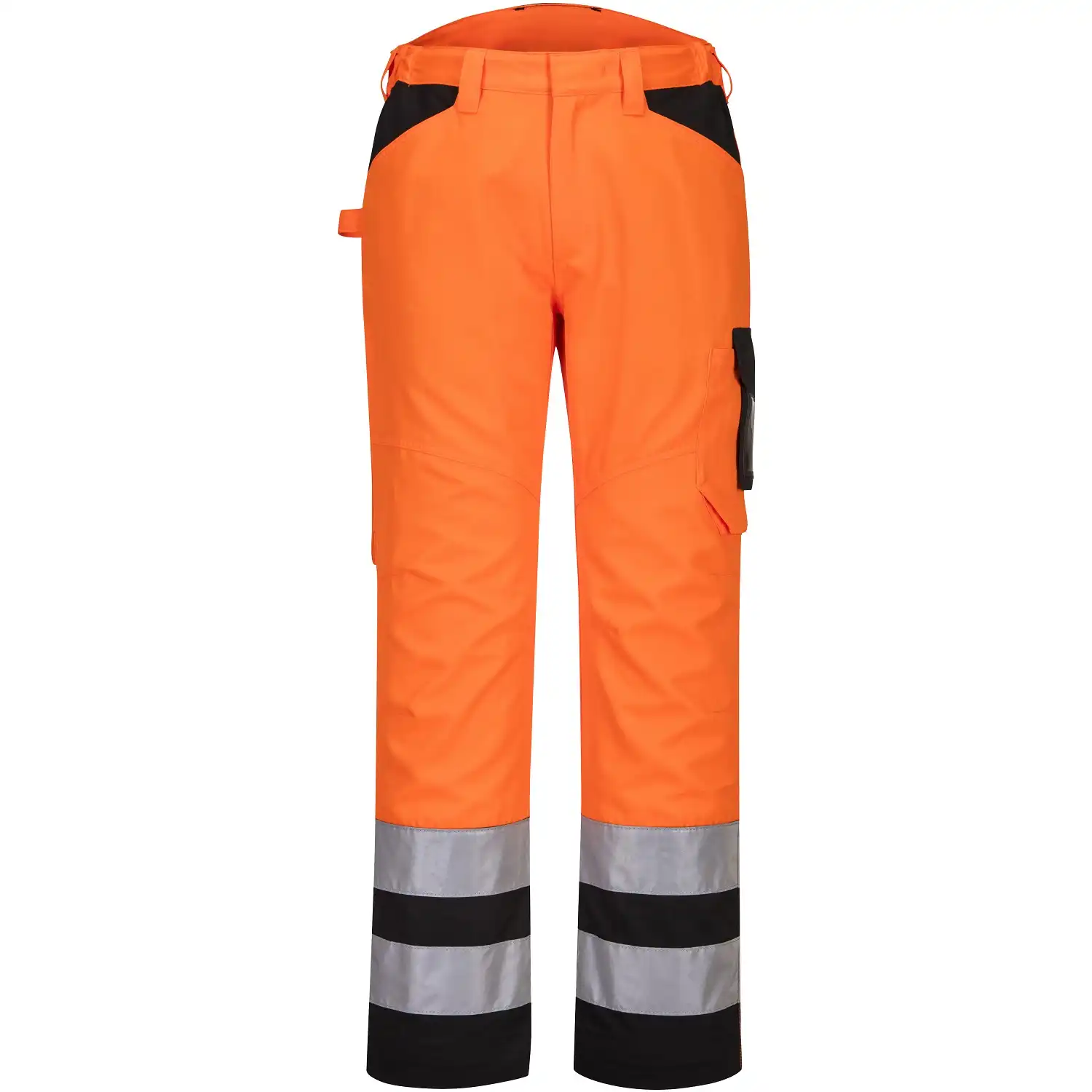 Warnschutz Servicehose "PW241" PW2 in orange/schwarz, 38 (EU 54) - Thumbnail 1