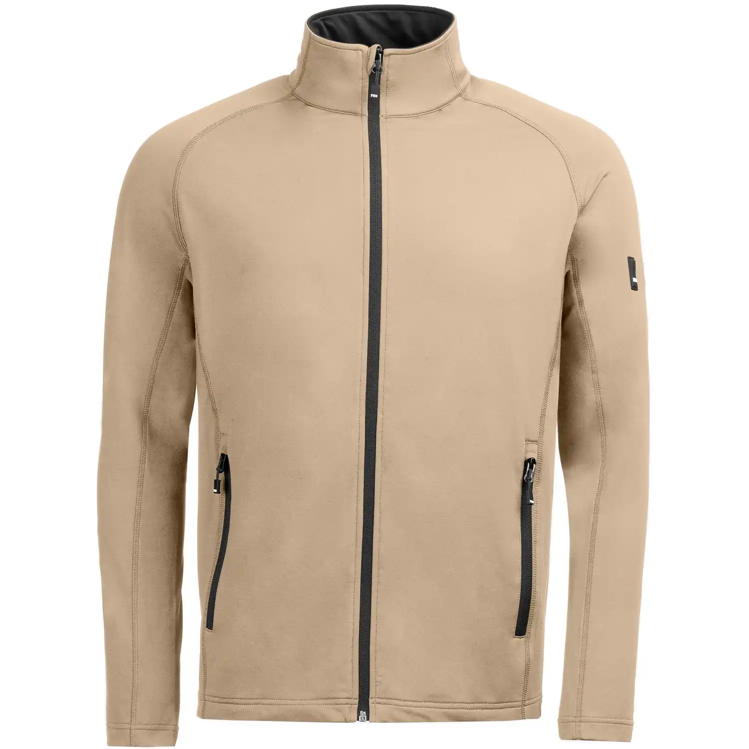 Fleecejacke "KUNO" in beige, XXL - Thumbnail 1