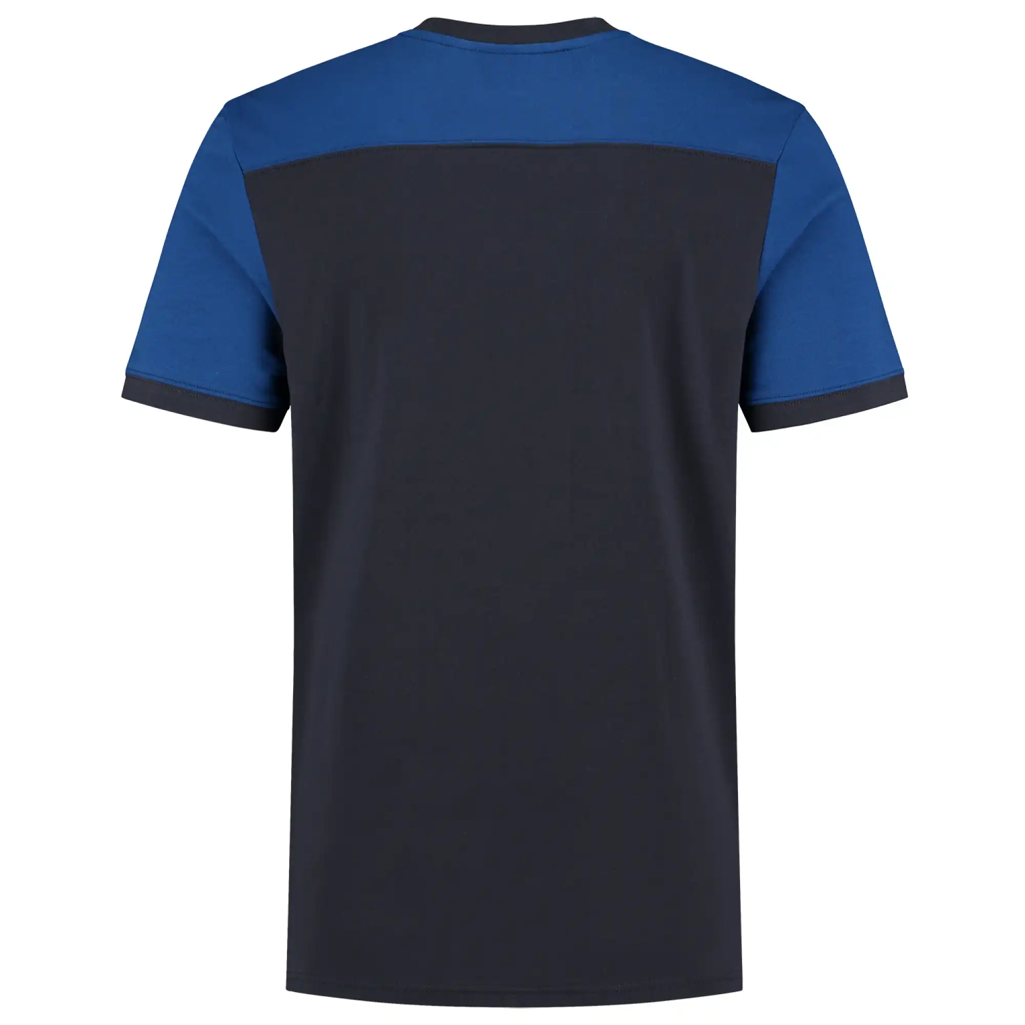 T-Shirt Bicolor "102006" Workwear in XS, navy/royal blue - Thumbnail 2