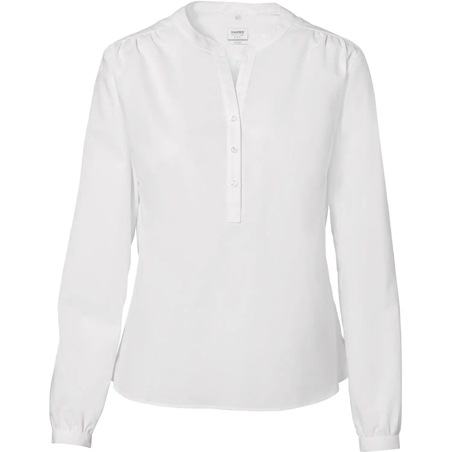 Tunika-Bluse "STRETCH" 113 in L, Weiß - Thumbnail 1