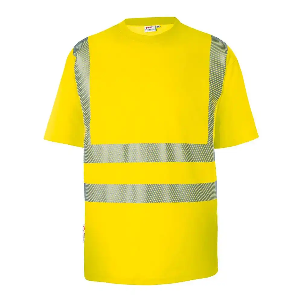 Warnschutz T-Shirt 180g/m² "REFLECTIQ" UV-Schutz in warngelb, XS - Bild 1