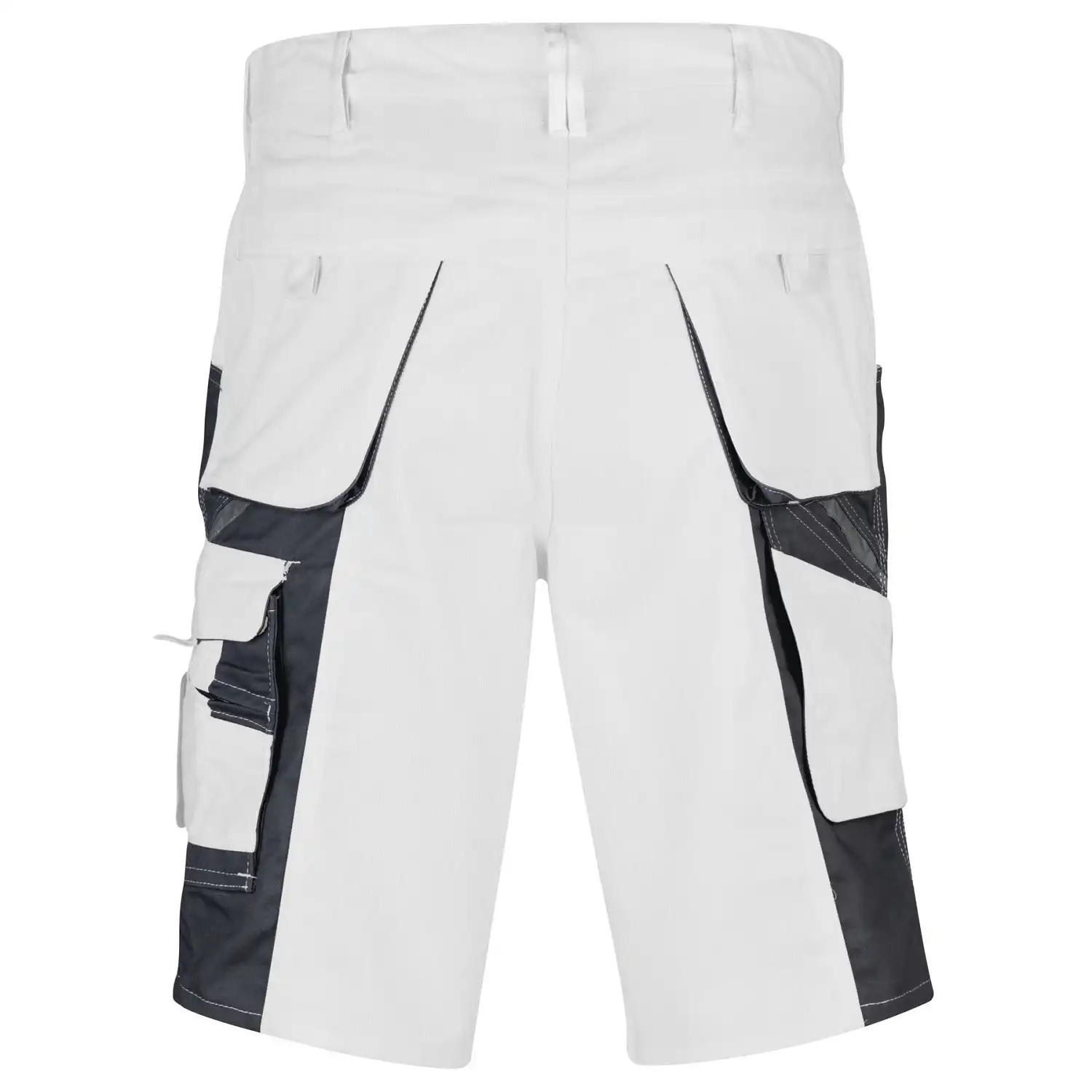 Shorts "BESTWORK NEW" in weiß/grau, 52 - Thumbnail 2