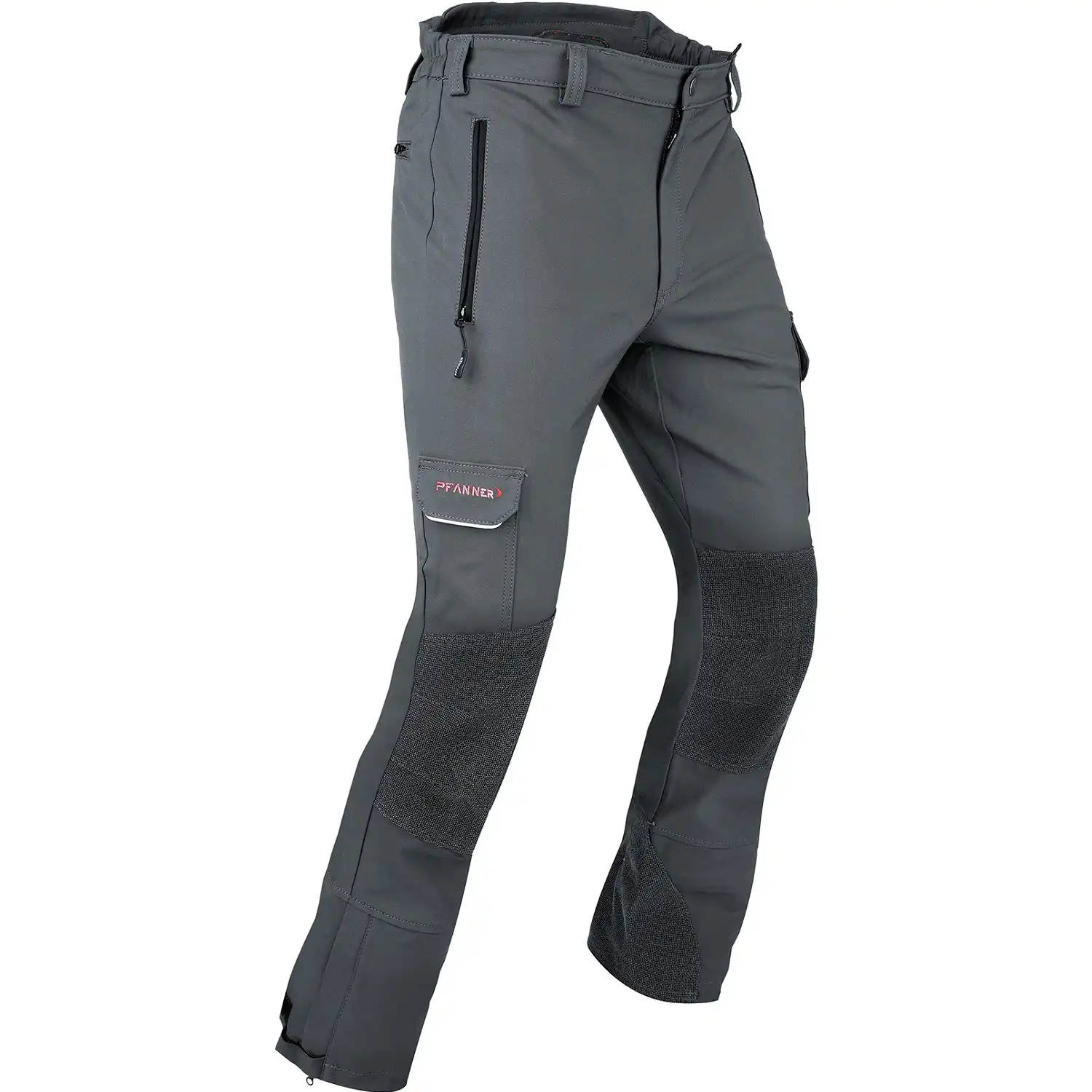 Outdoor Bundhose "GLOBE" in grau, L - Bild 1
