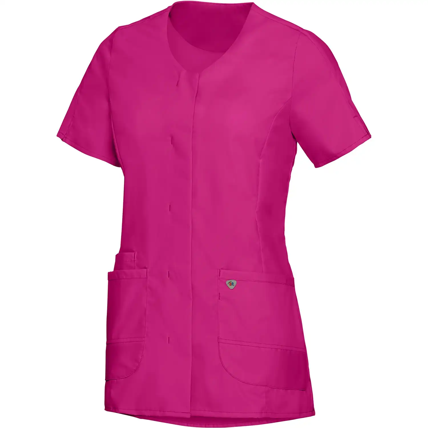 Damen Stretch Kasack "1764-241" Med & Care in fuchsia, XS - Thumbnail 1