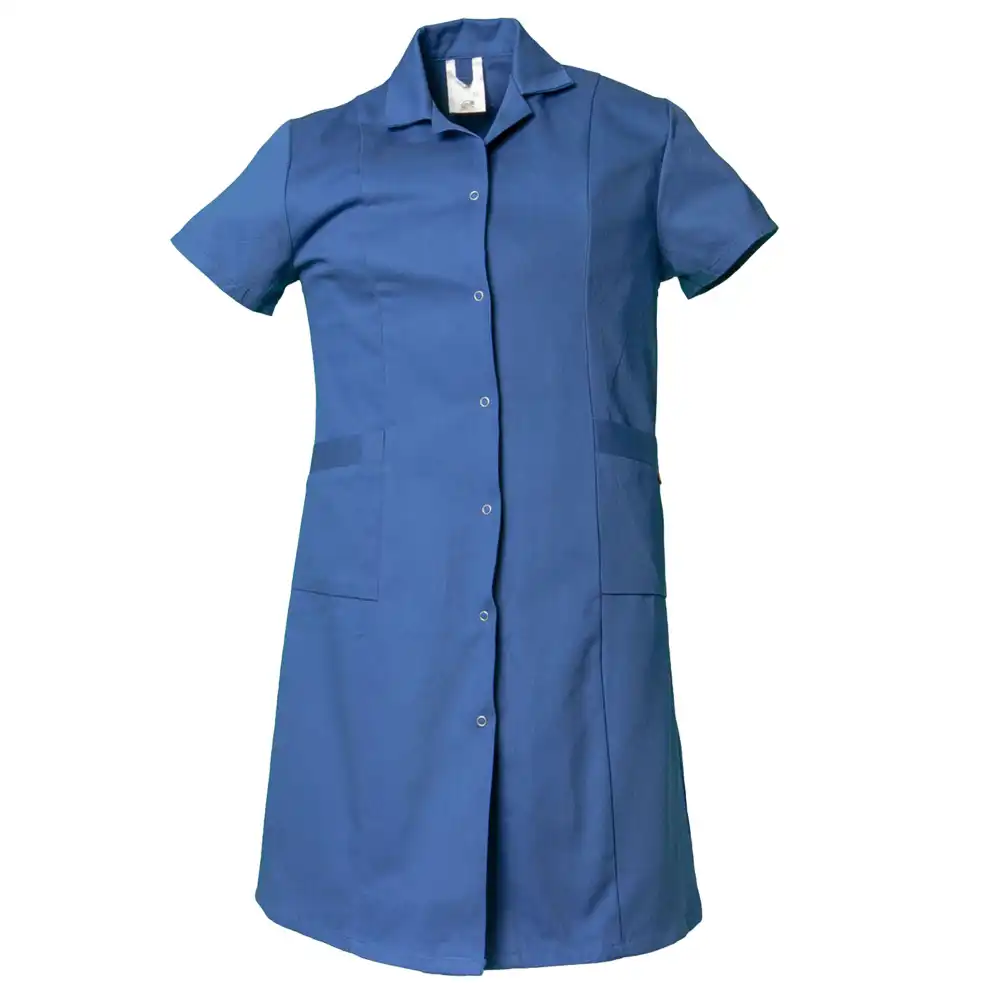 Damen Berufsmantel 1/4 Arm "BW" in kornblau, 42 - Thumbnail 1