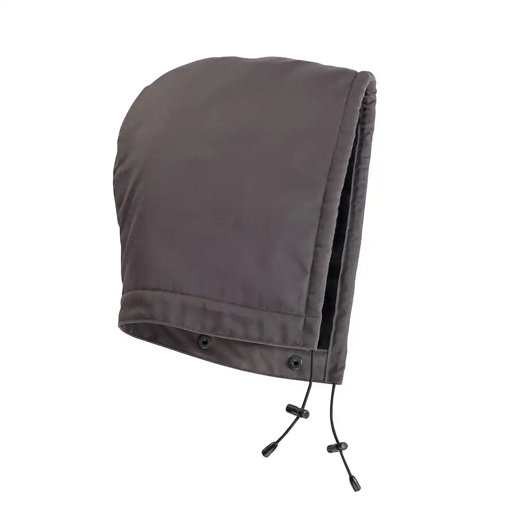 Kapuze "MACKENZIE" Complete mit Druckknopf in anthrazit - Bild 1