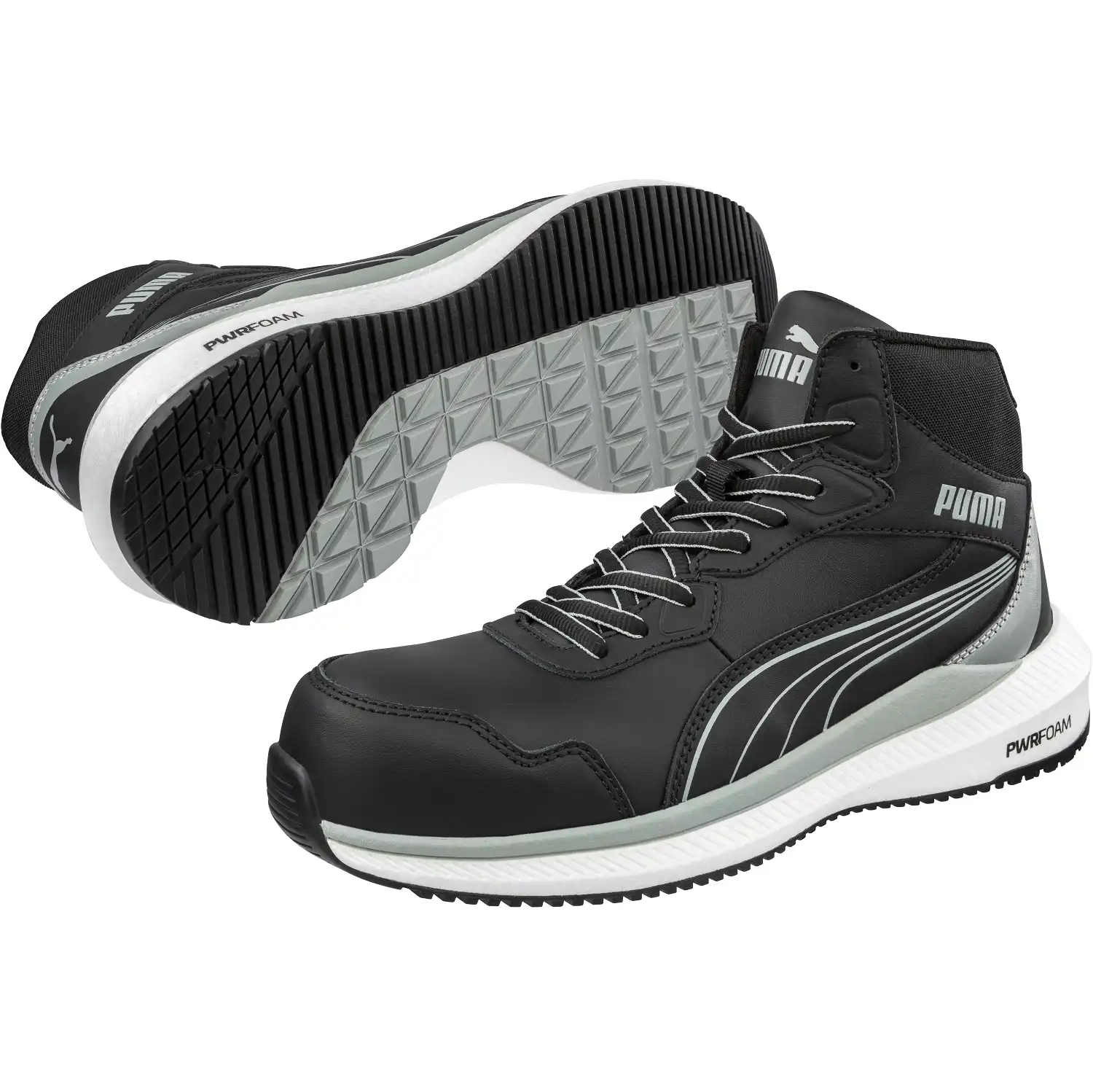 Sicherheitshochschuhe S3S "ZOOM BLACK MID" Motion PWR in 43 - Bild 1