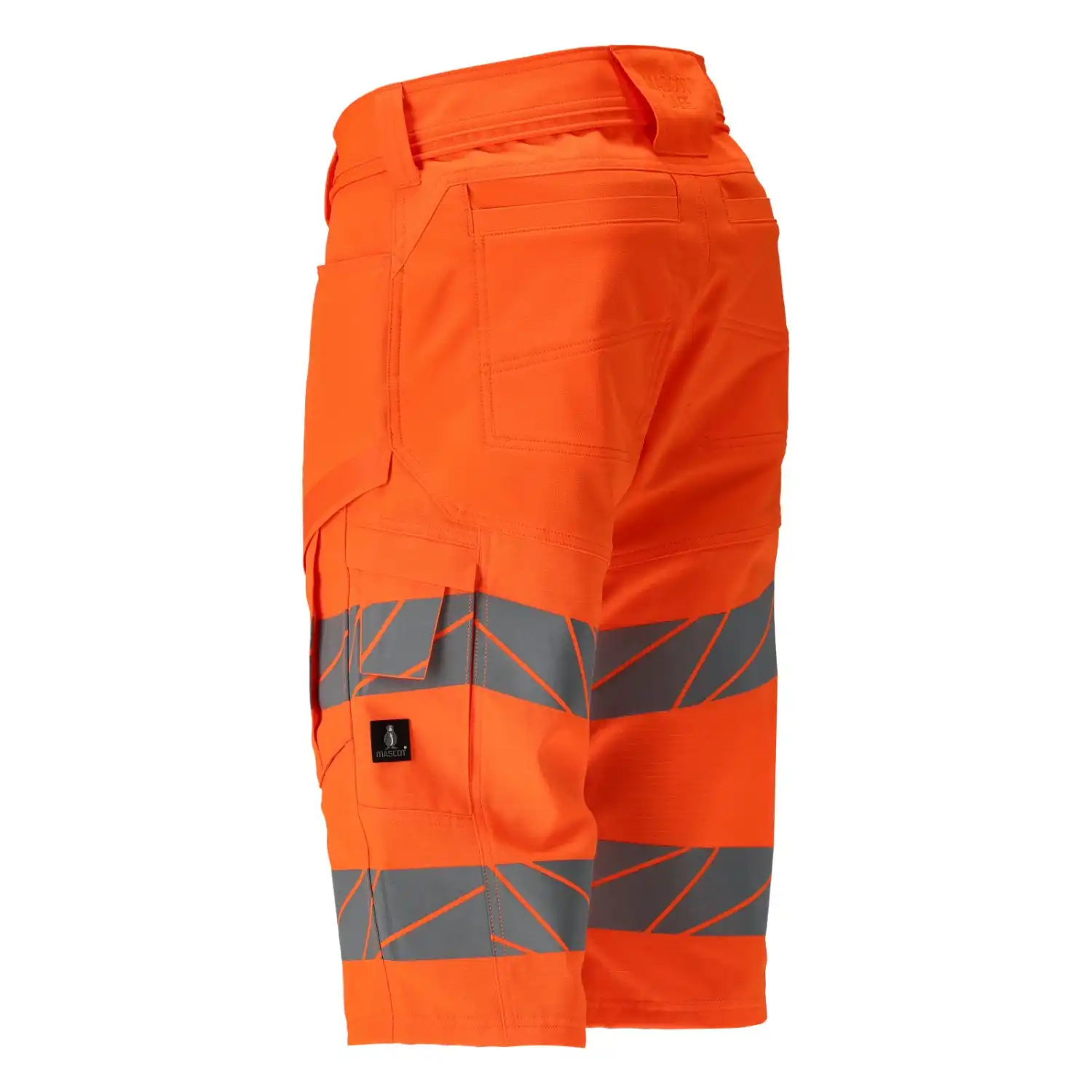 Warnschutz-Shorts lang "25049-236" ACCELERATE SAFE in Orange, C56 (EU 56) - Thumbnail 3