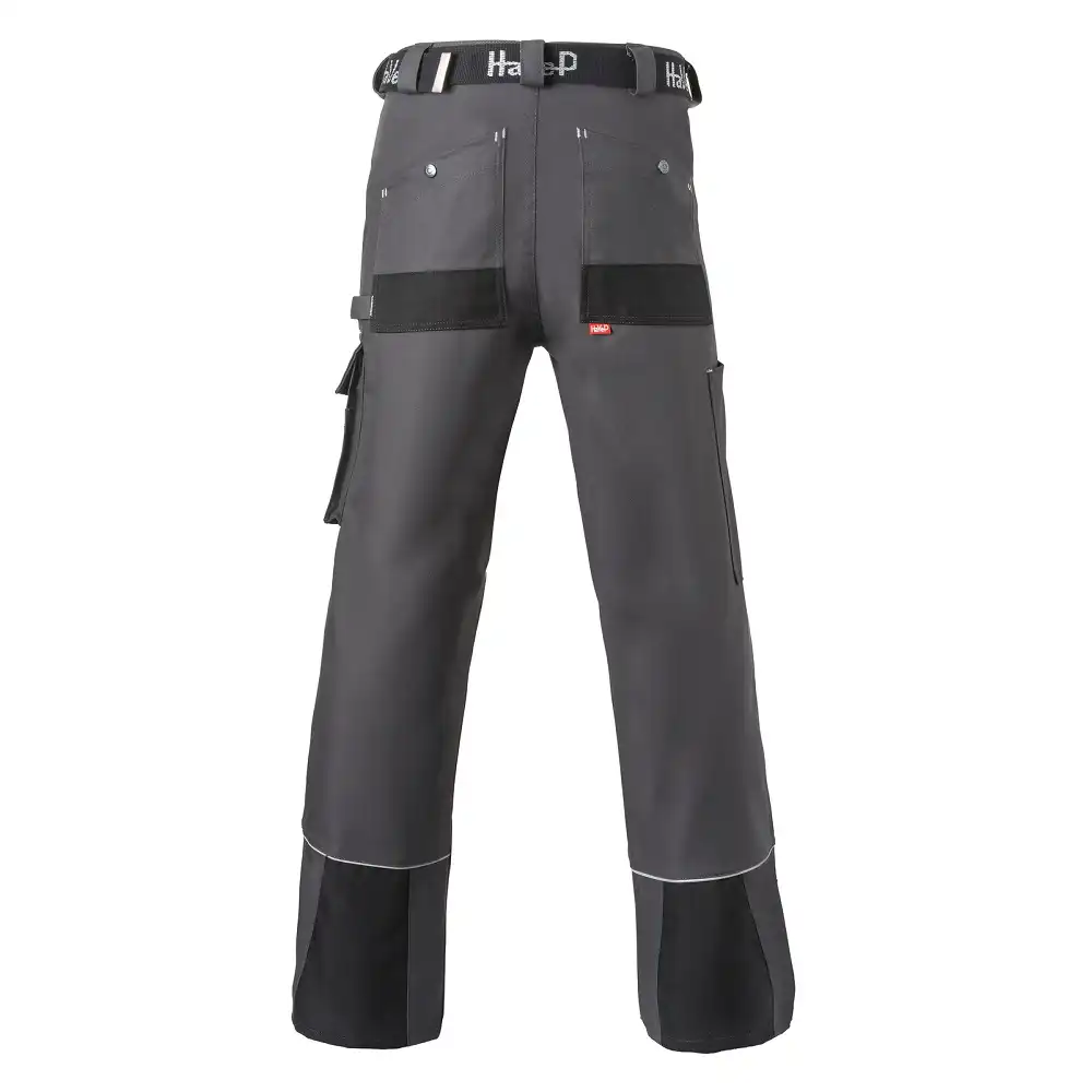 Arbeitshose "8730" Basic in grau/schwarz, 48 - Thumbnail 2