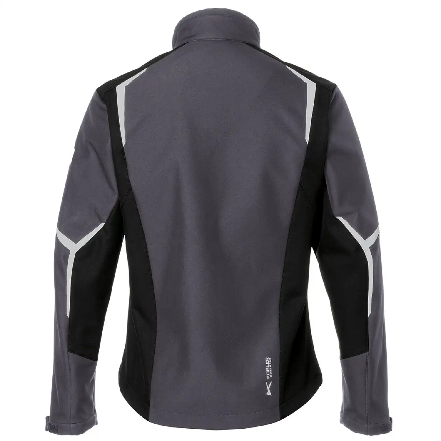 Softshell Jacke BODYFORCE in anthrazit/schwarz, XL - Thumbnail 2
