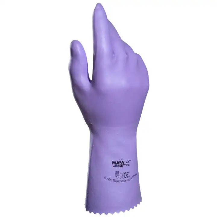 Naturlatex Handschuhe "JERSETLITE" 31cm, parma in 6 (XS) - Bild 1