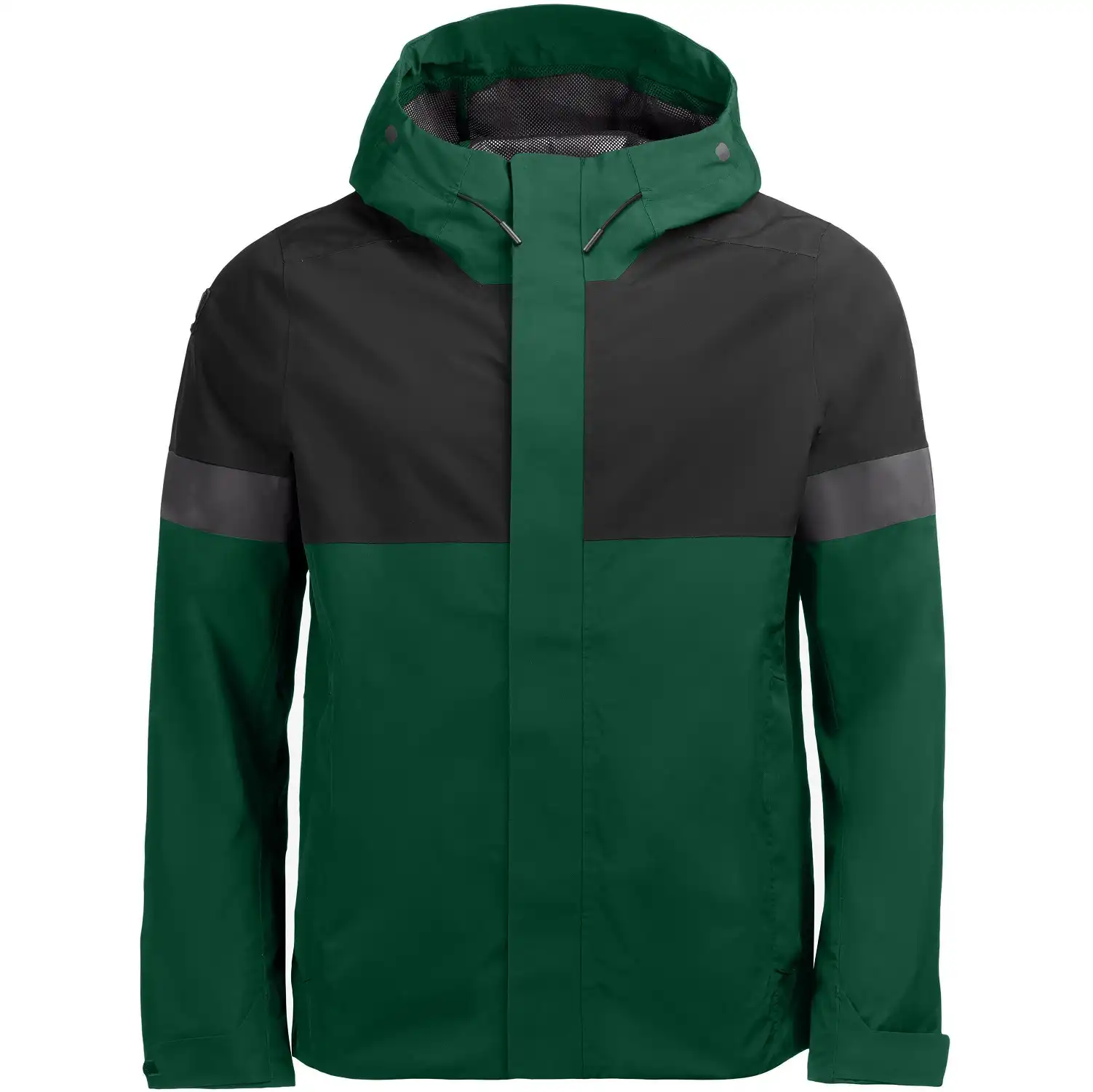 Regenjacke "LUCA" in grün/schwarz, XXL - Thumbnail 1