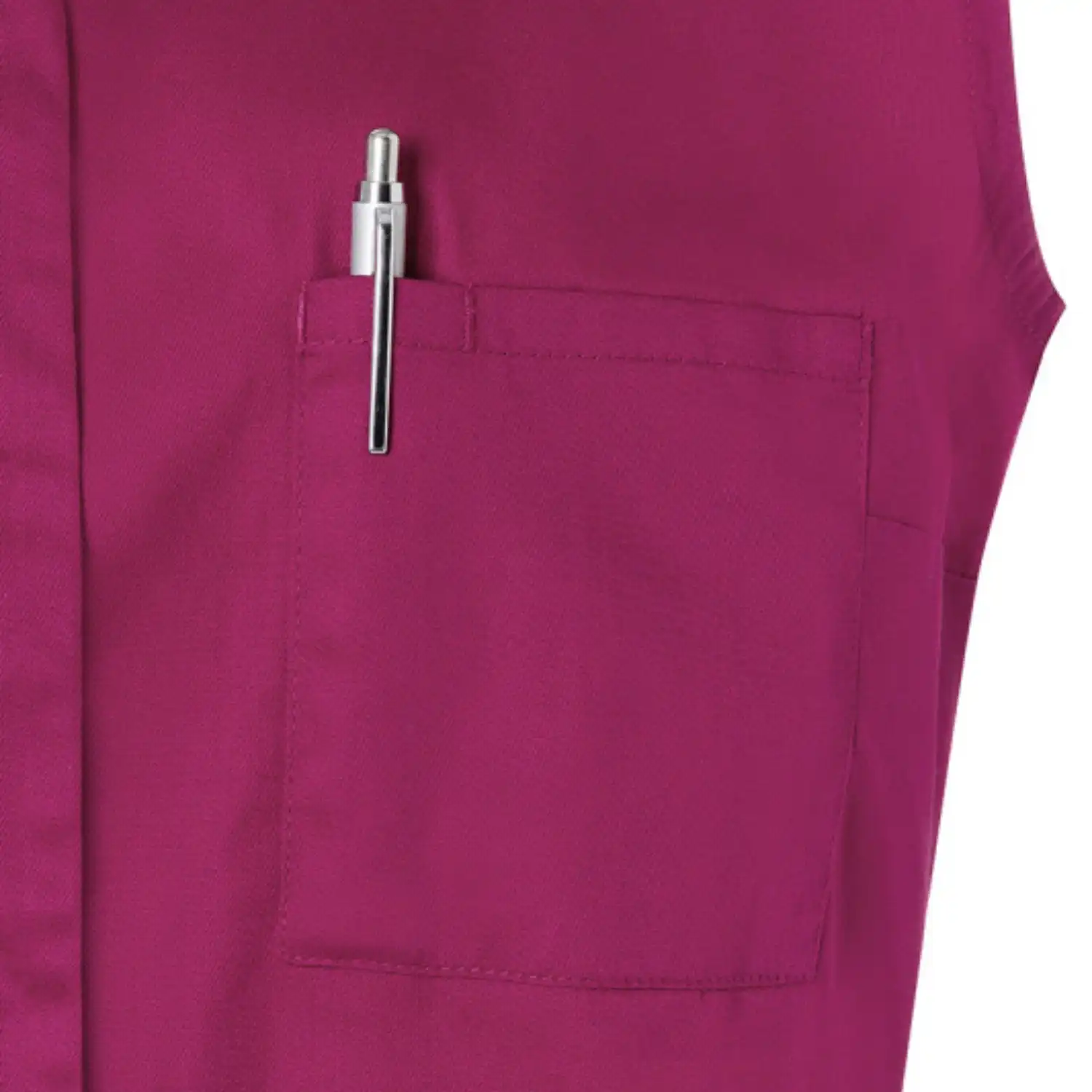 Ärmelloser Damen Kasack "KS 67" in fuchsia, 48 - Thumbnail 5