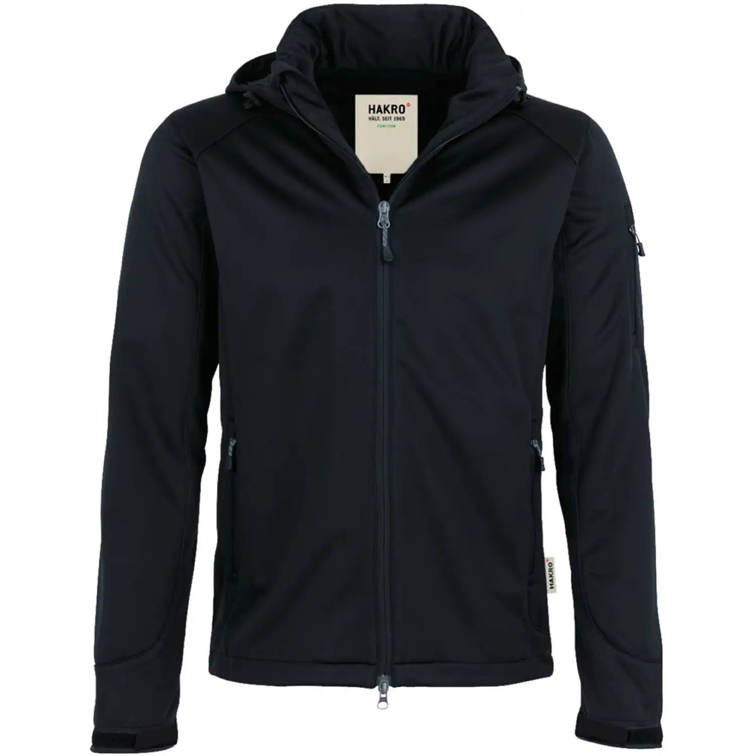 Softshelljacke "ONTARIO" 848 in schwarz, 6XL - Thumbnail 1