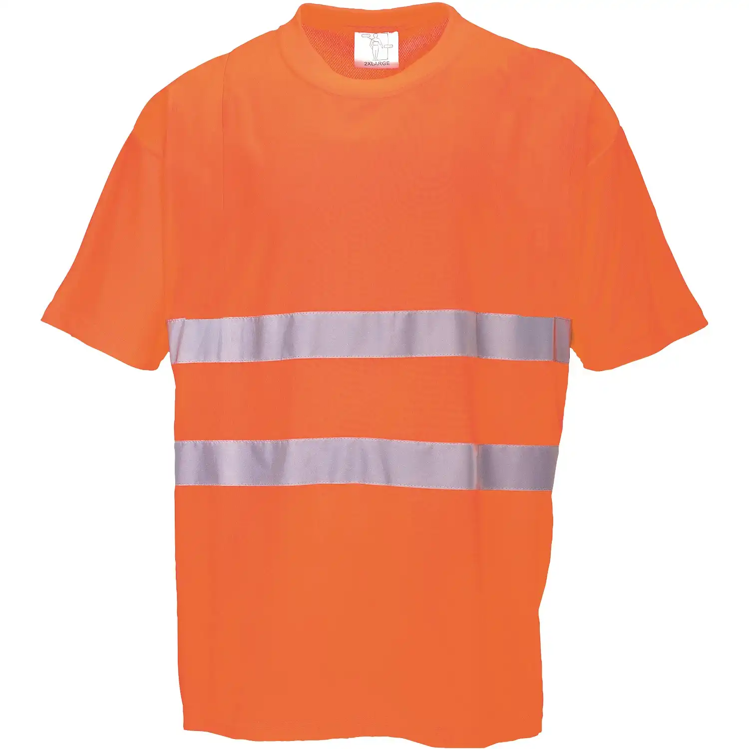 Warnschutz T-Shirt "S172" Komfort in Orange, L - Bild 1