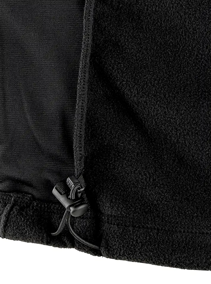 Fleecejacke "DALLAS" schwarz in S - Thumbnail 3