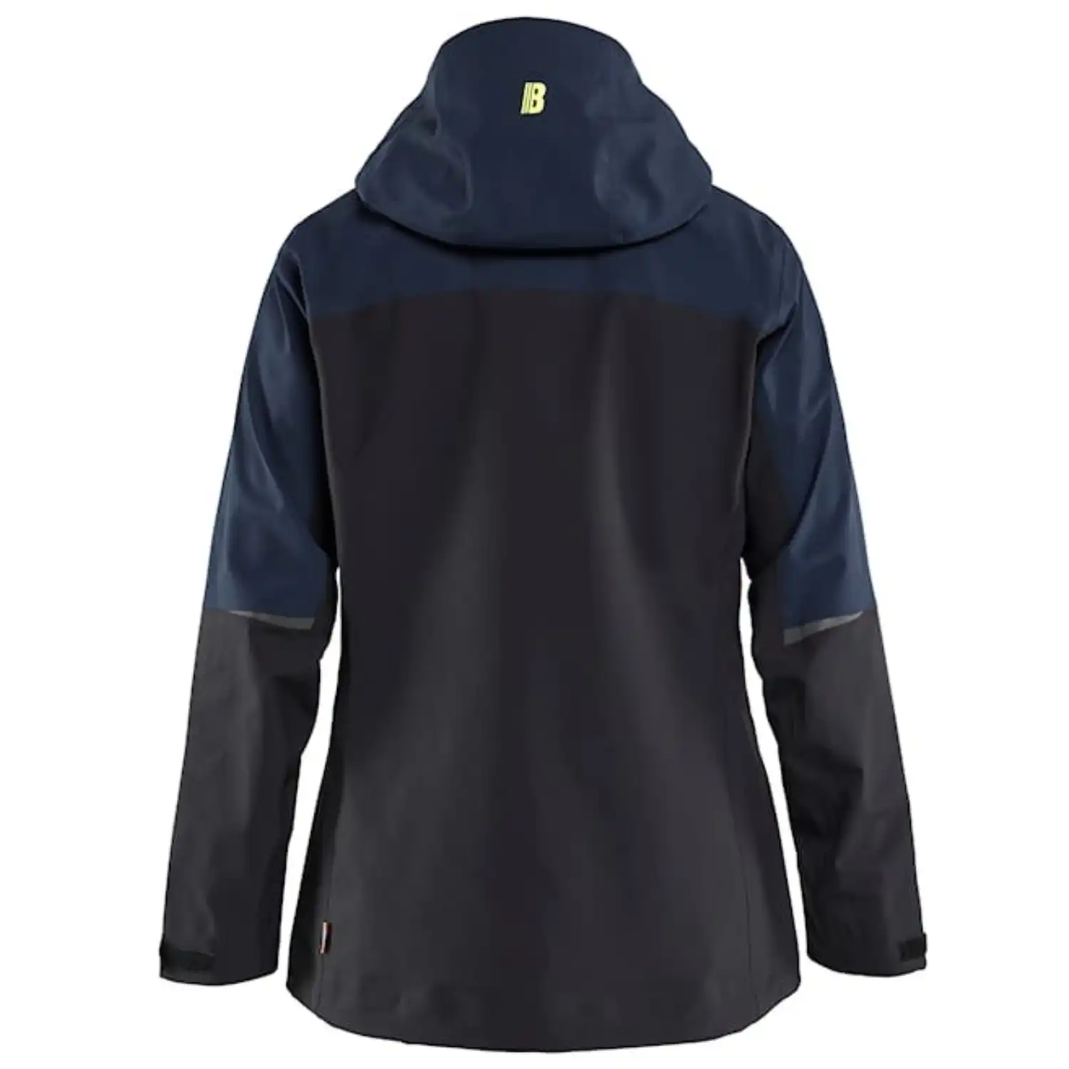 Damen Shelljacke "STRIKER" in dunkelmarine/gelb, M - Thumbnail 5