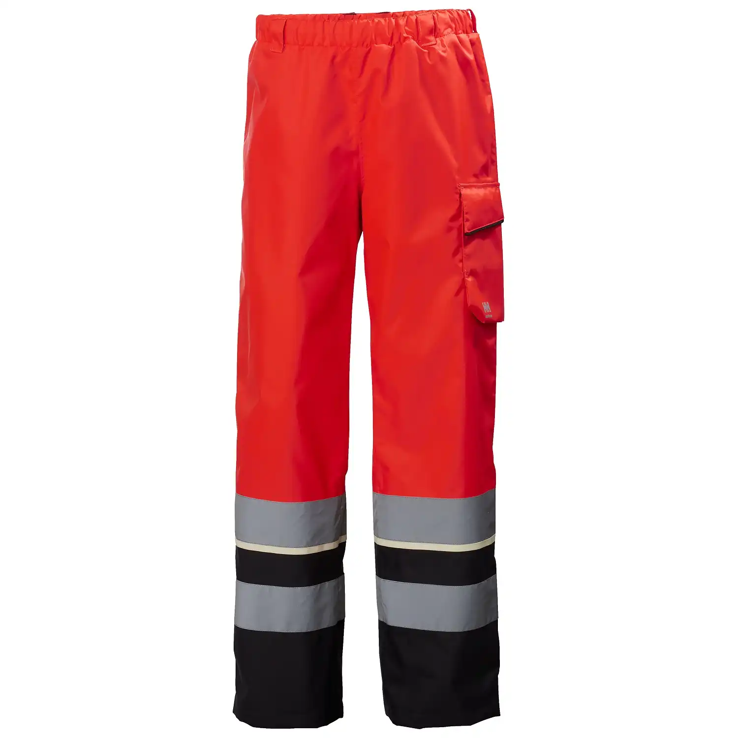 Warnschutz Regenhose Kl. 2 "UC-ME" in rot/schwarz, XS - Thumbnail 1