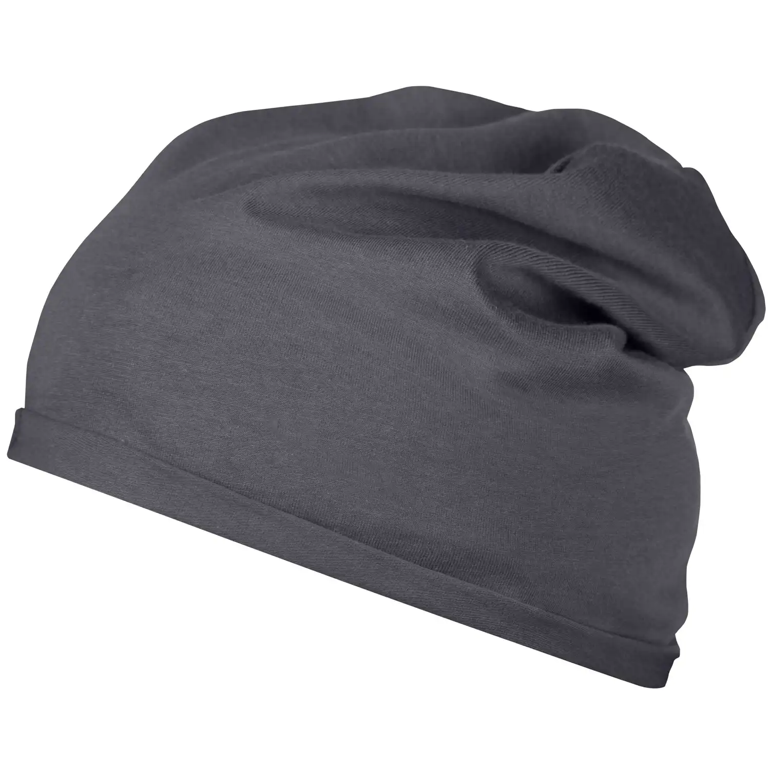 Beanie "MB7113" Bio-Baumwolle in graphite - Thumbnail 1