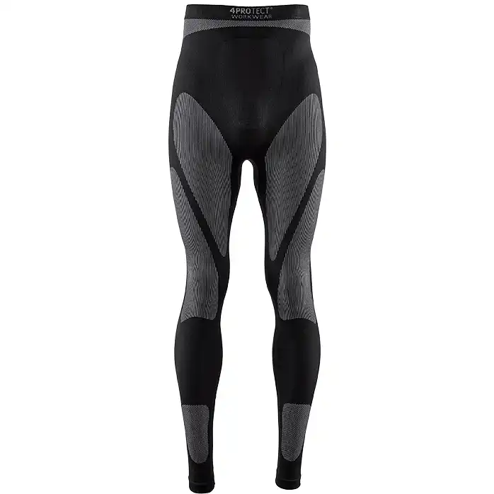 Funktionsunterhose Lang "JUNO" schwarz in L/XL - Thumbnail 1