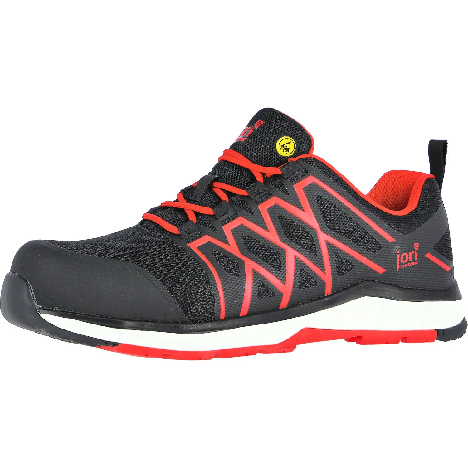 Sicherheitshalbschuhe S1P "JO_SWIFT BLACK-RED LOW"  in 36 - Thumbnail 1