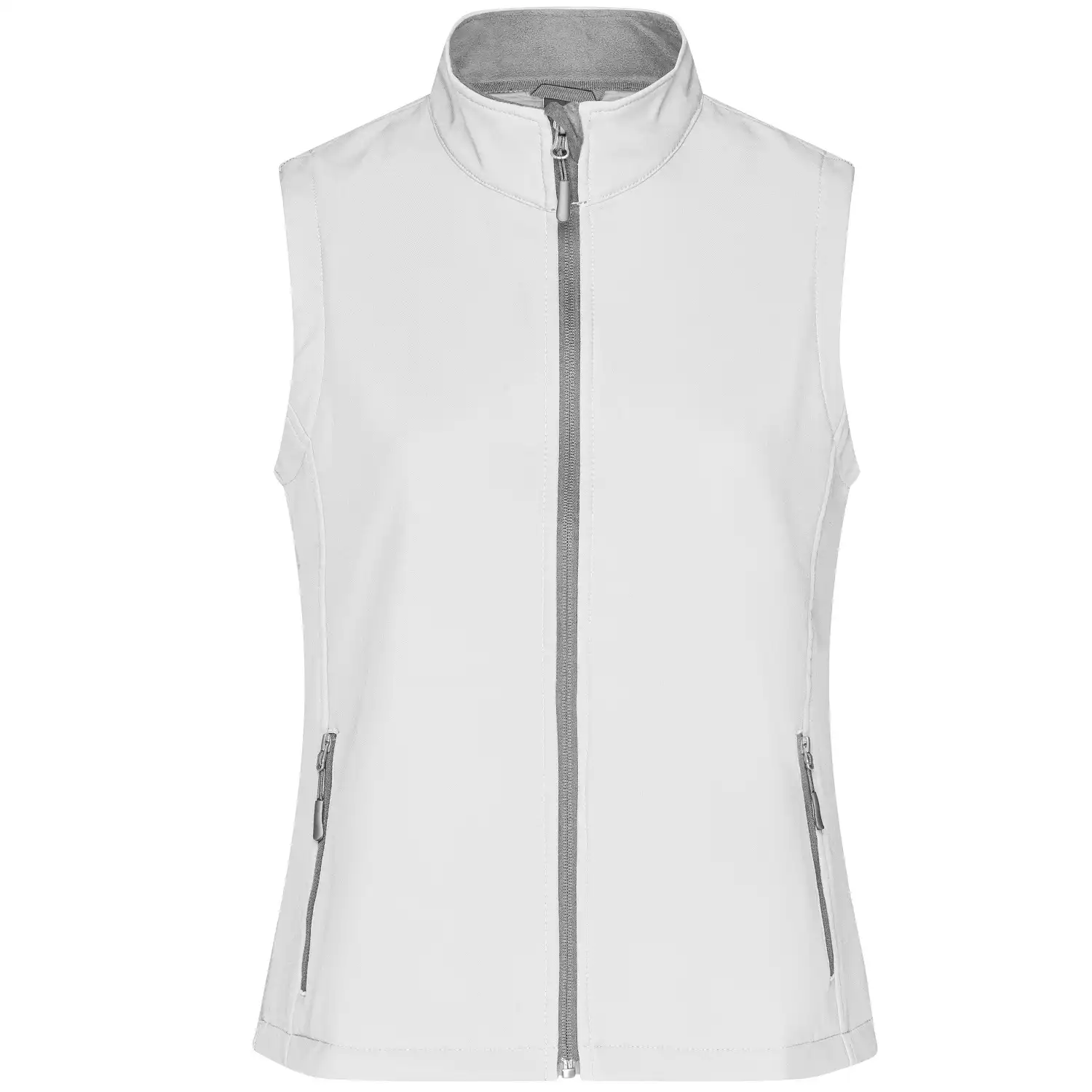 Damen Promo Softshellweste "JN1127" in white/white, L - Bild 1