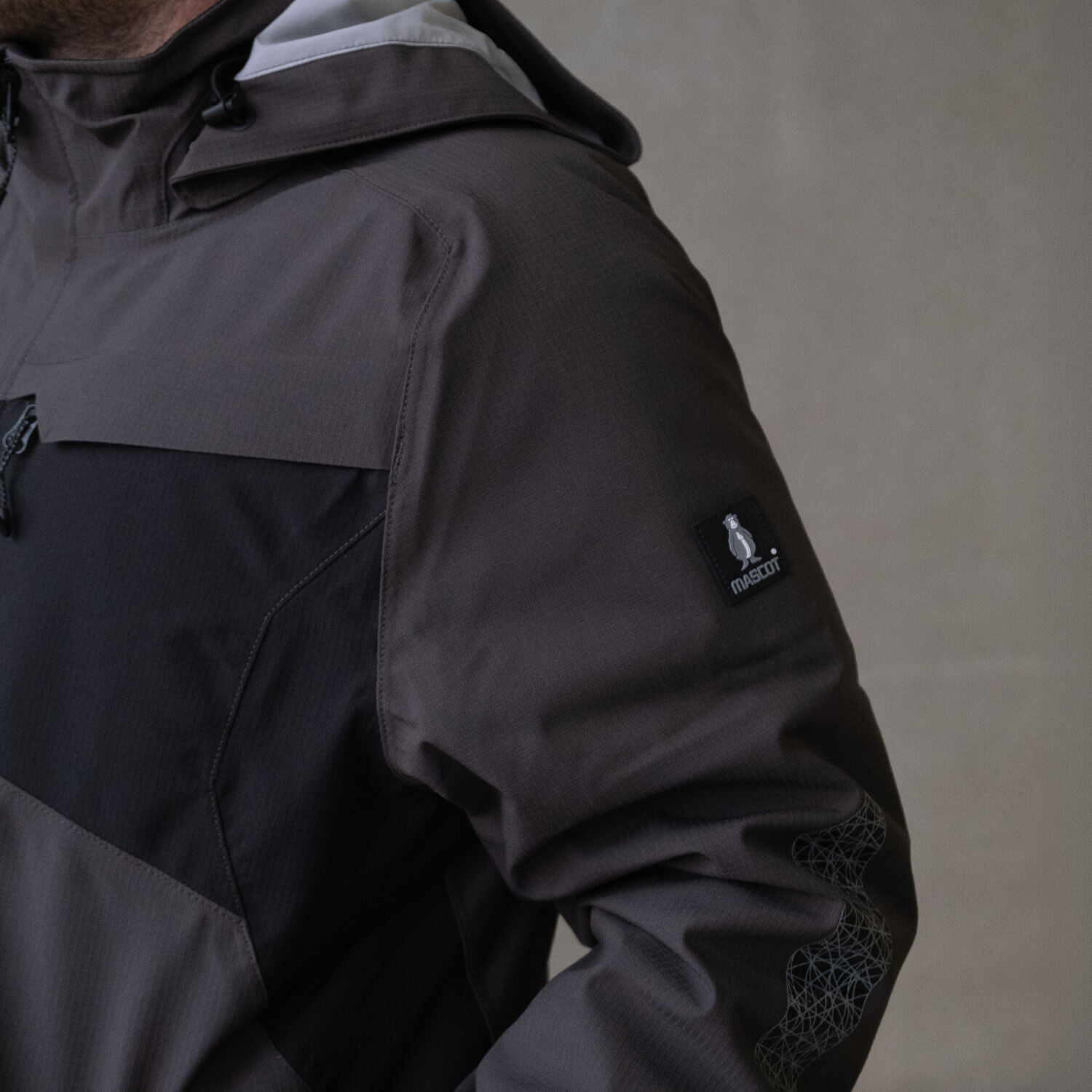 Winterjacke mit CLIMASCOT® "ACCELERATE" leicht in dunkelanthrazit/schwarz, XS - Thumbnail 3