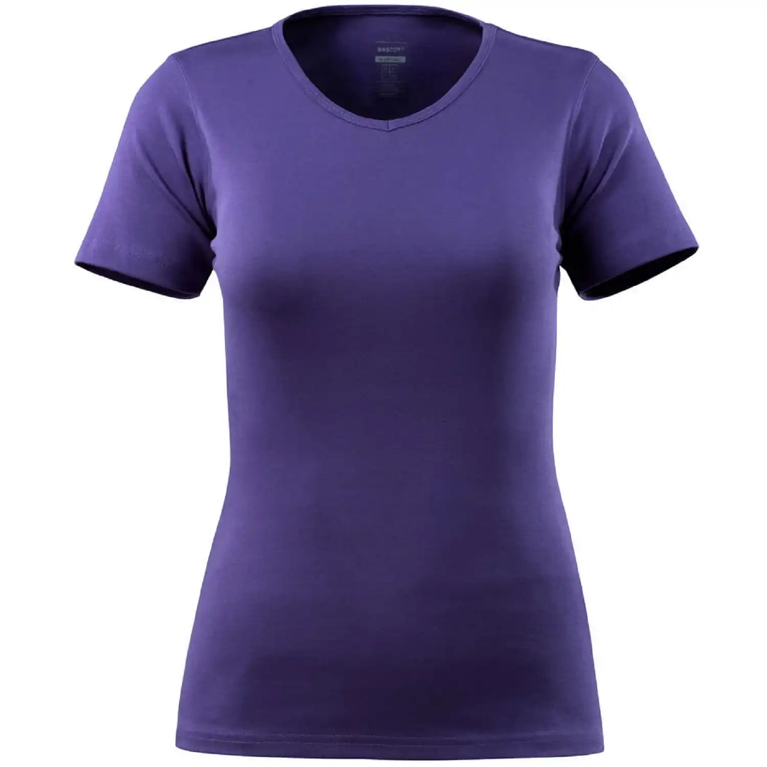 Damen T-Shirt "NICE" Crossover in blauviolett, XL - Thumbnail 1