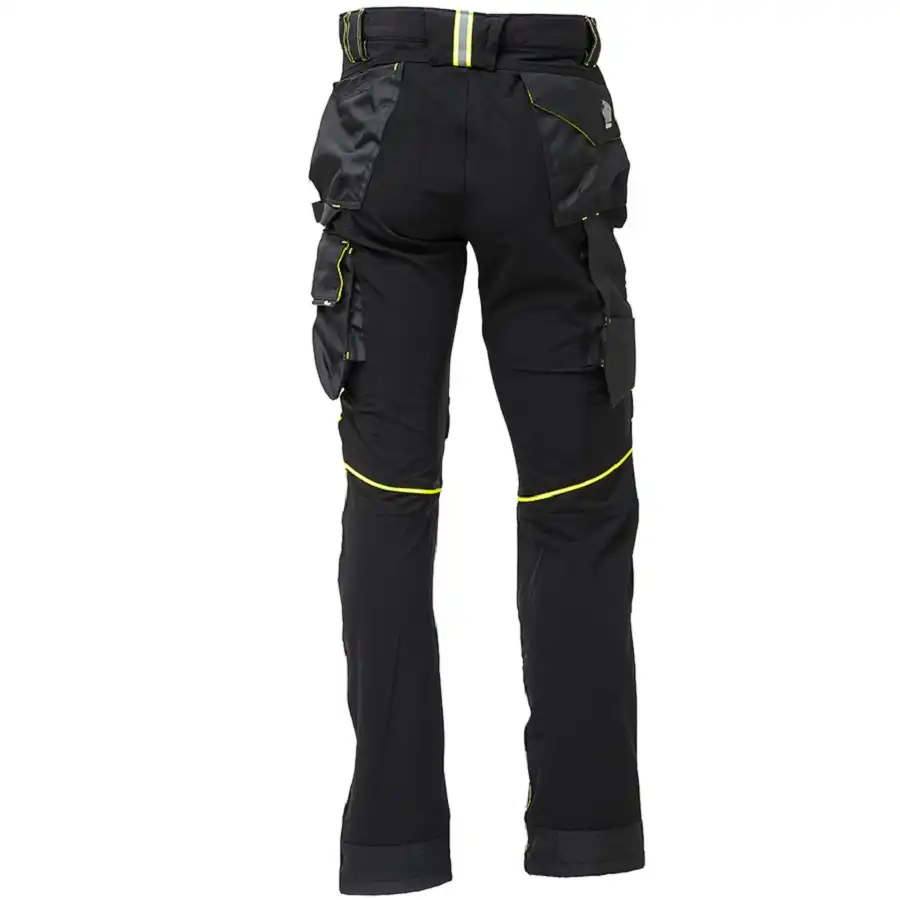 Stretch-Bundhose "ATOM" Performance  in black carbon, XS - Thumbnail 2