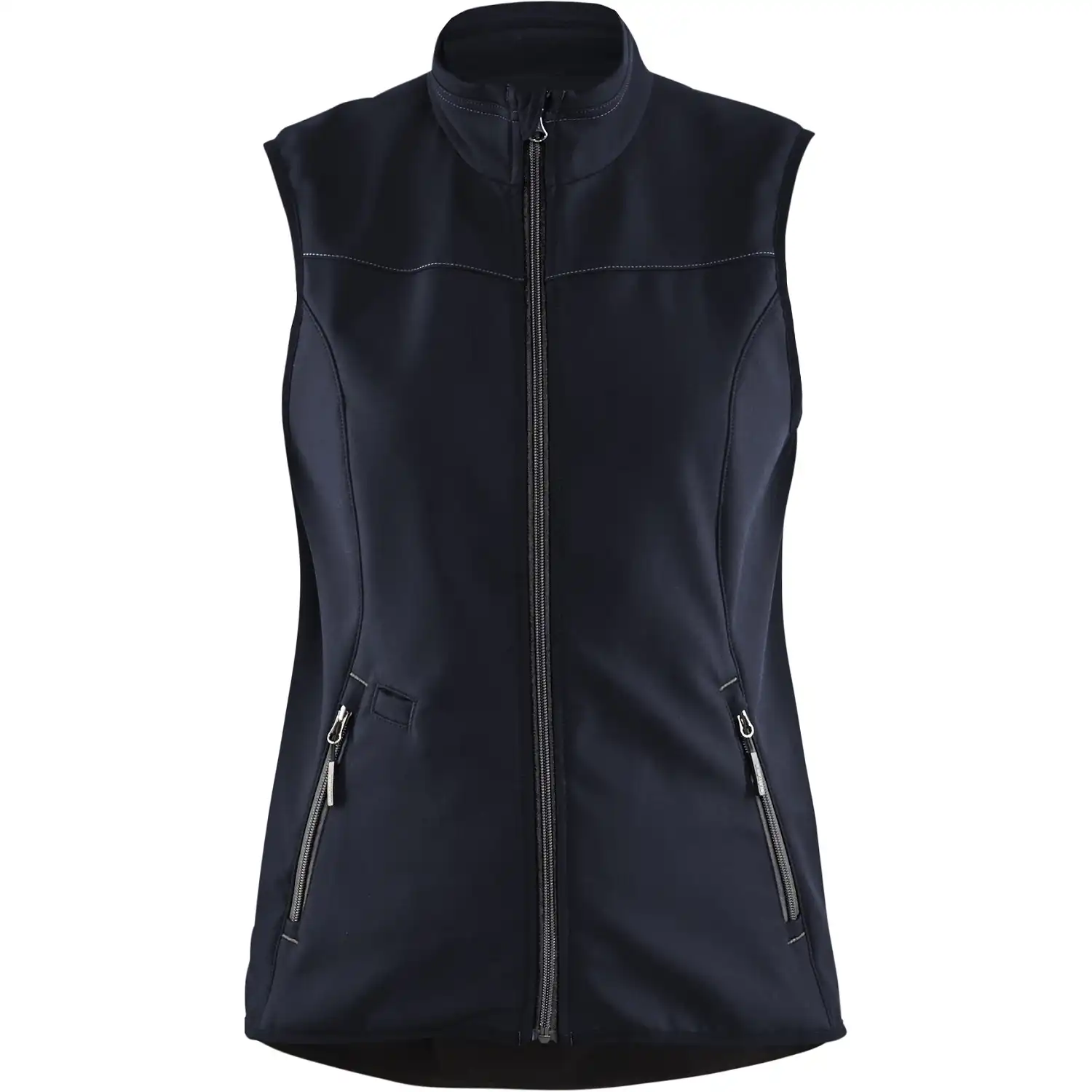 Damen Softshellweste "3851" in Dunkelmarine/Schwarz, 3XL - Thumbnail 1