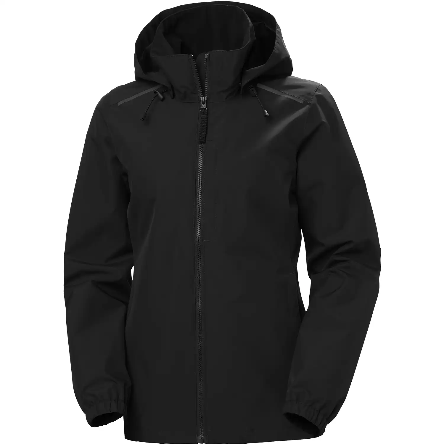 Damen Regenjacke "MANCHESTER 2.0" in schwarz, XXL - Thumbnail 1