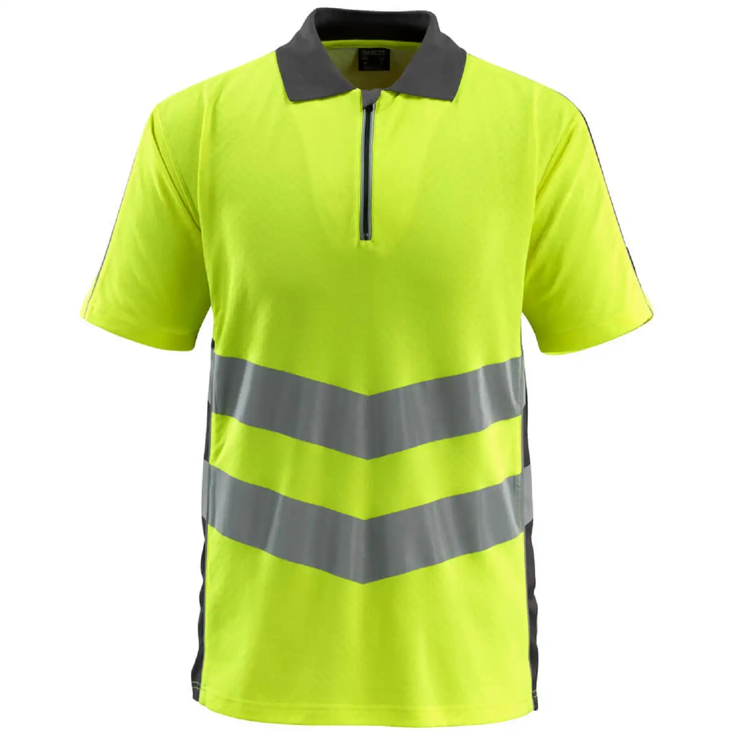 Warnschutz Polo-Shirt "MURTON" Safe Supreme UV-Schutz in warngelb/anthrazit, XXL - Bild 1